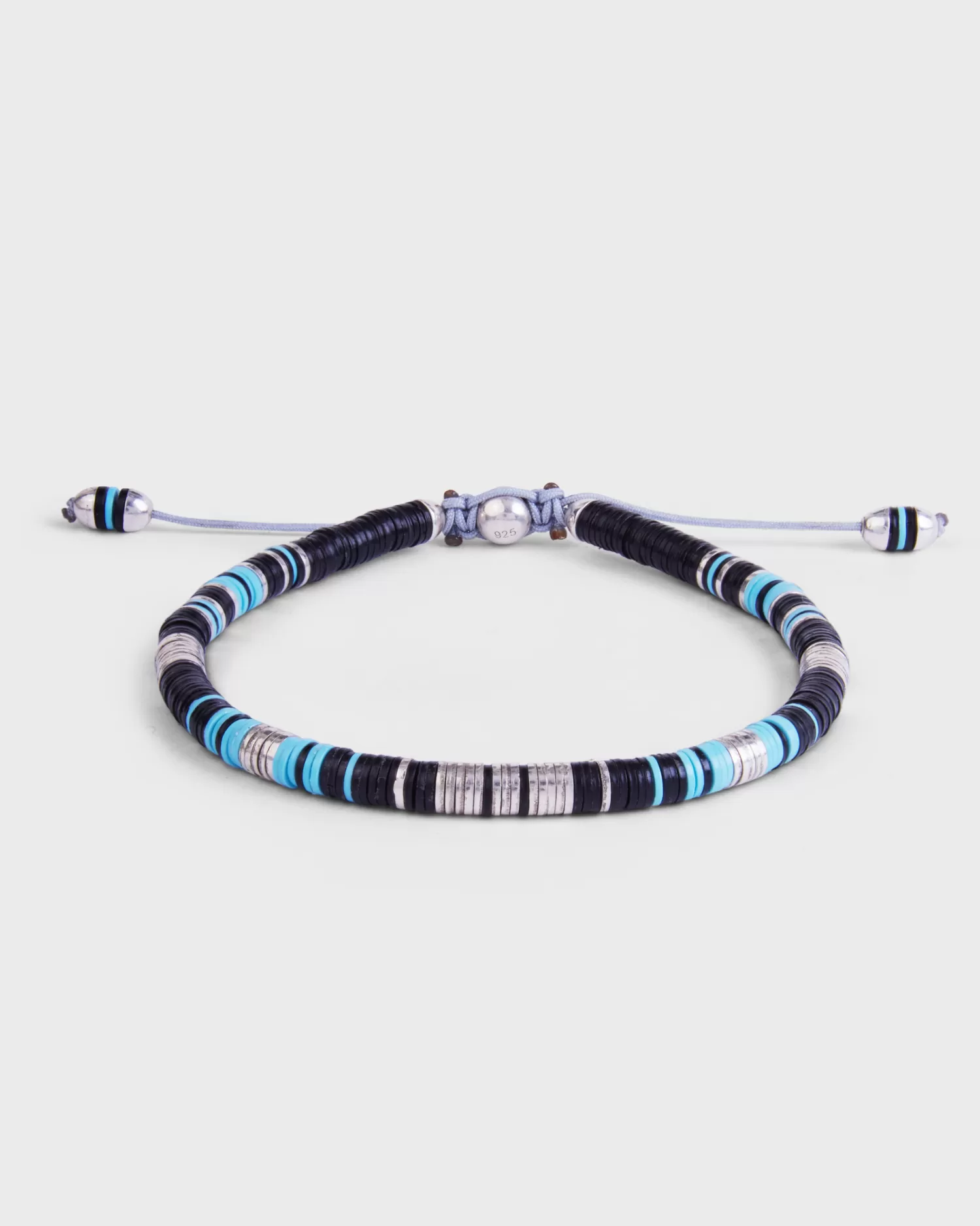 MAOR Black And Blue Rizon Silver Bracelet^ Jewellery