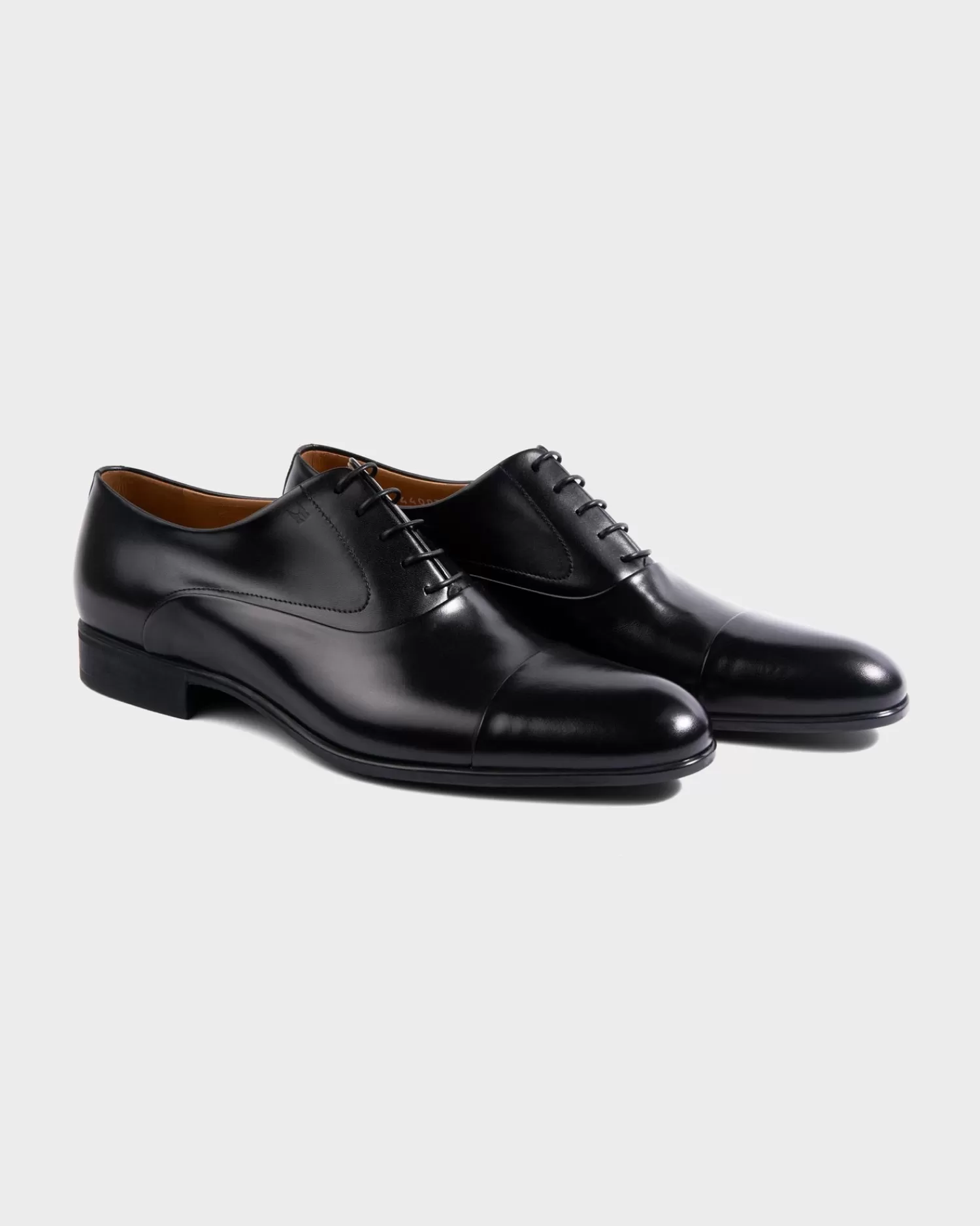 Moreschi Black Bruges Classic Oxfords^ Formal Shoes