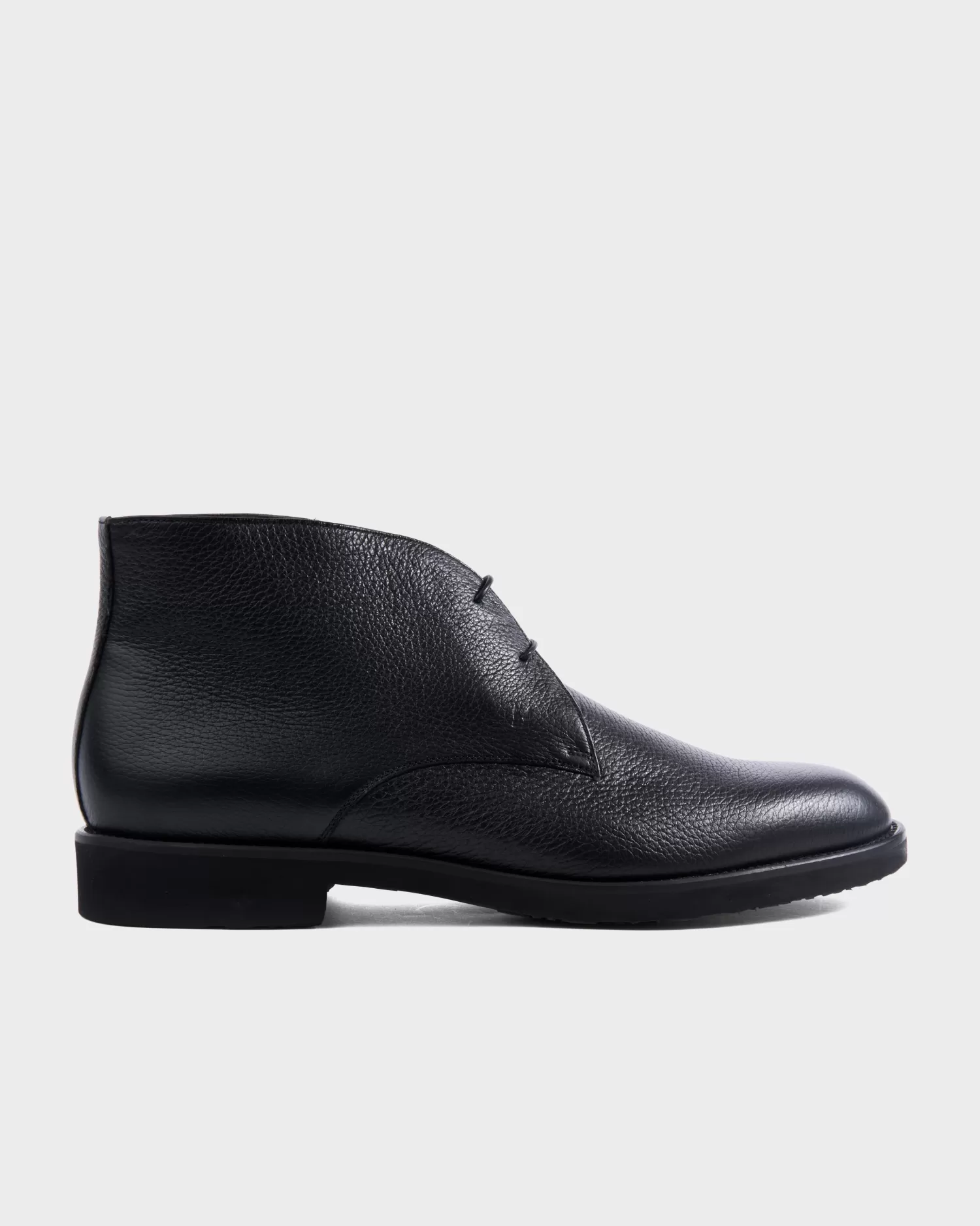 Moreschi Black Friburgo Deerskin Desert Boots^ Boots