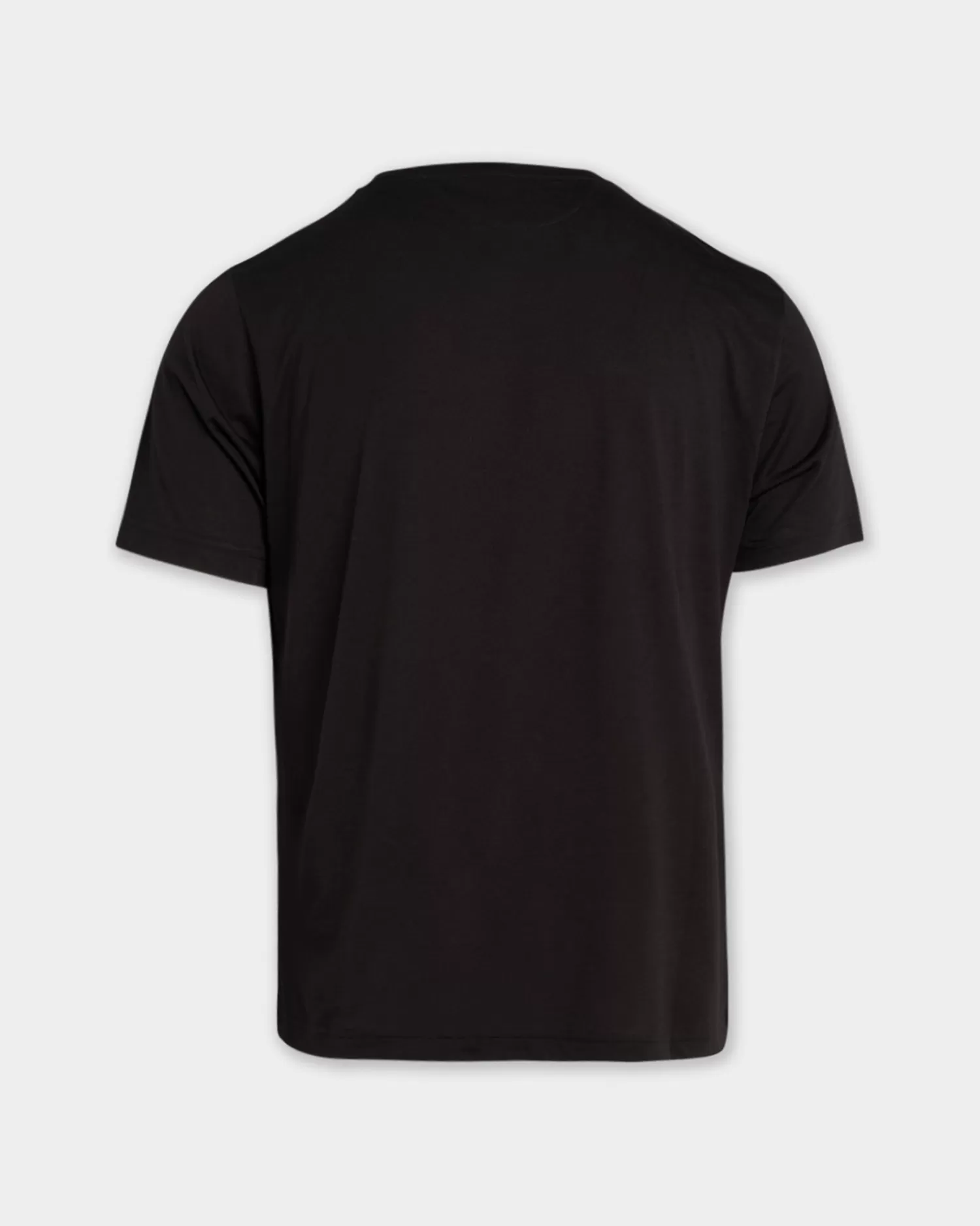 Pal Zileri Black Lyocell Cotton T-Shirt^ T-Shirts