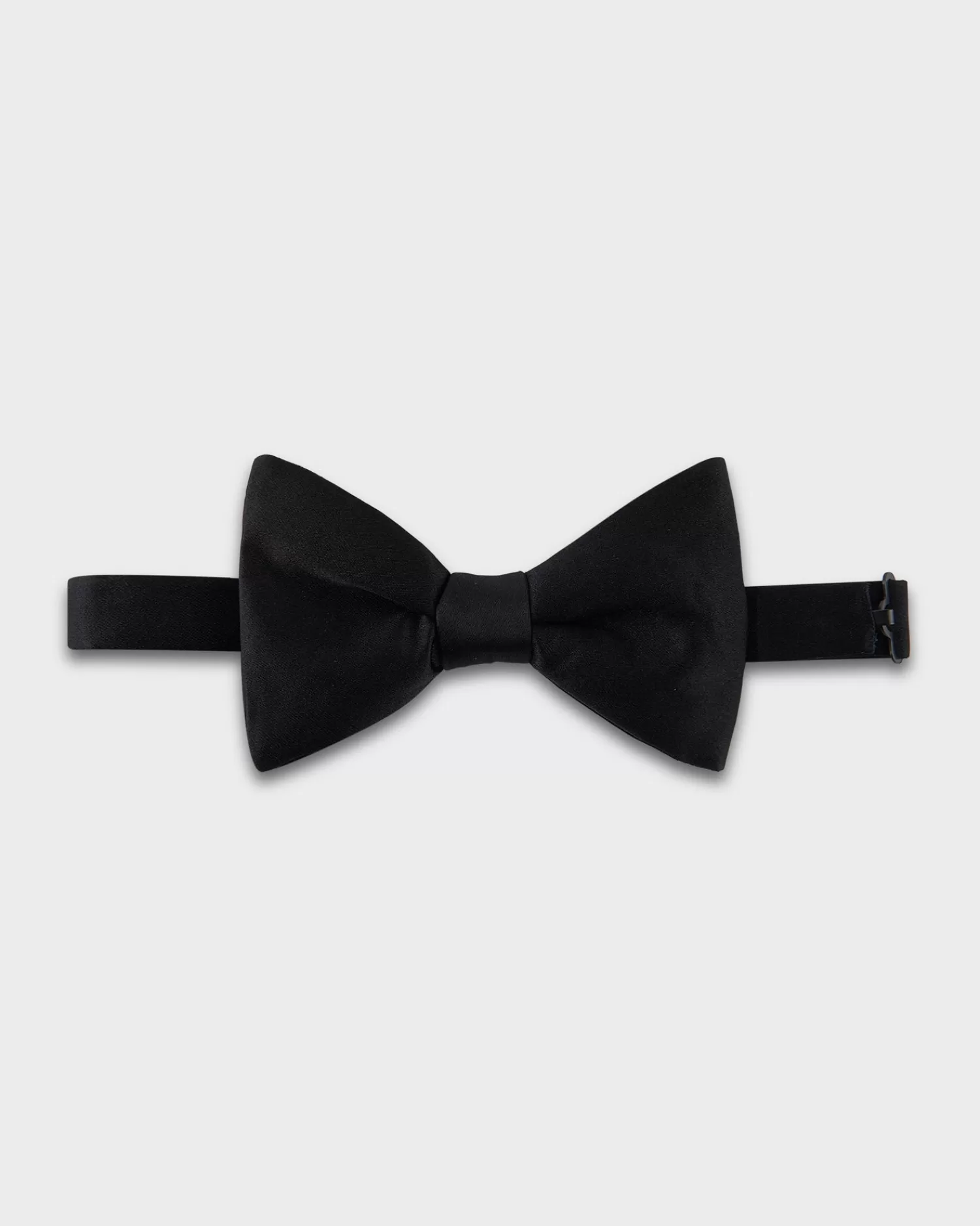 Zegna Black Silk Bow Tie^ Bow Ties