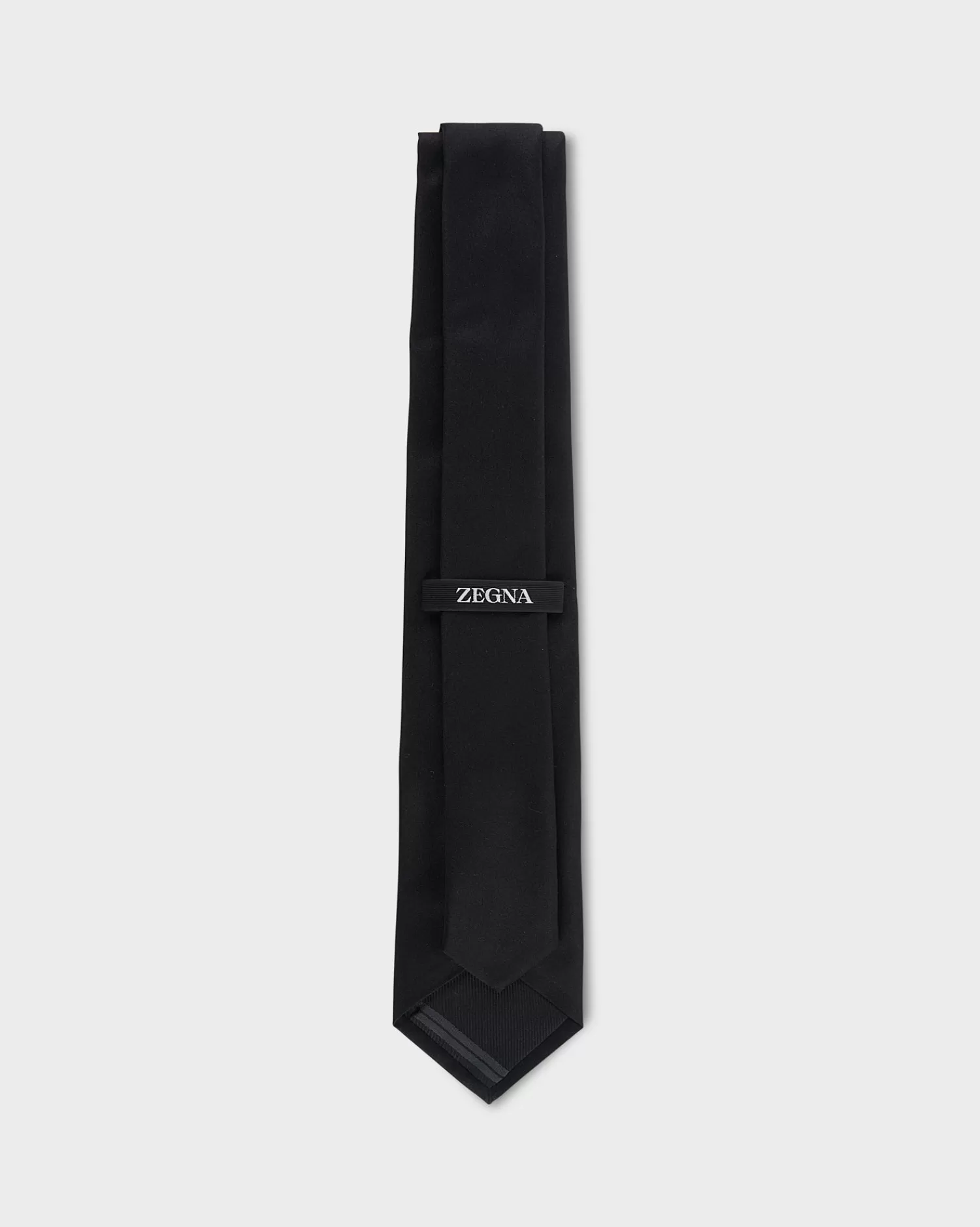 Zegna Black Silk Dinner Tie^ Ties