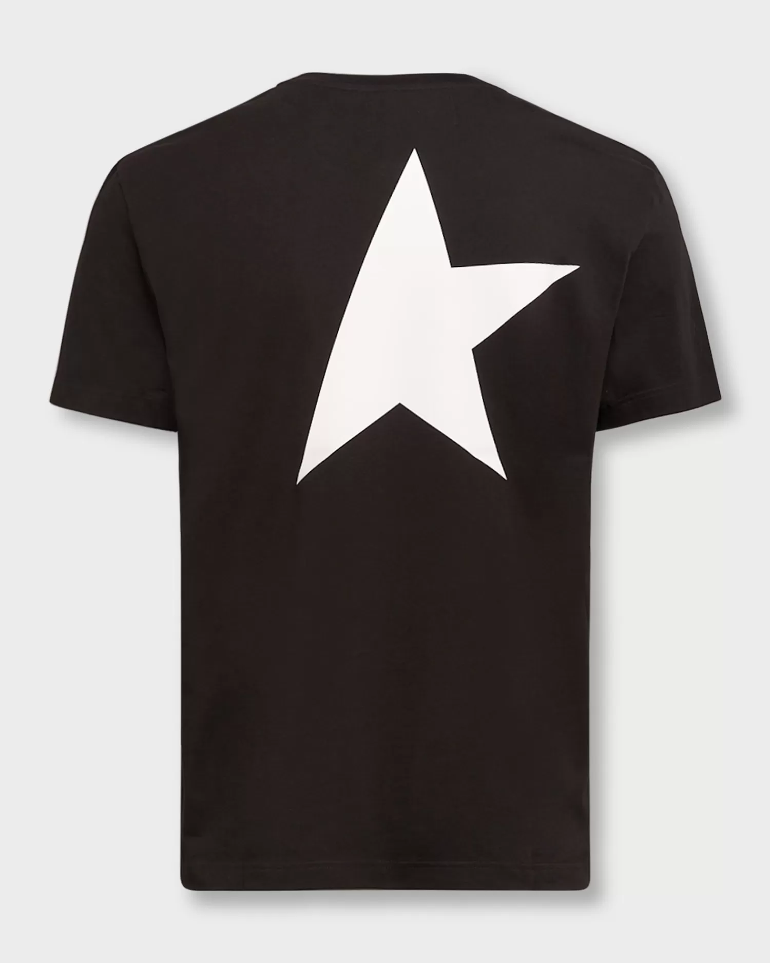 Golden Goose Black Star Cotton T-Shirt^ T-Shirts