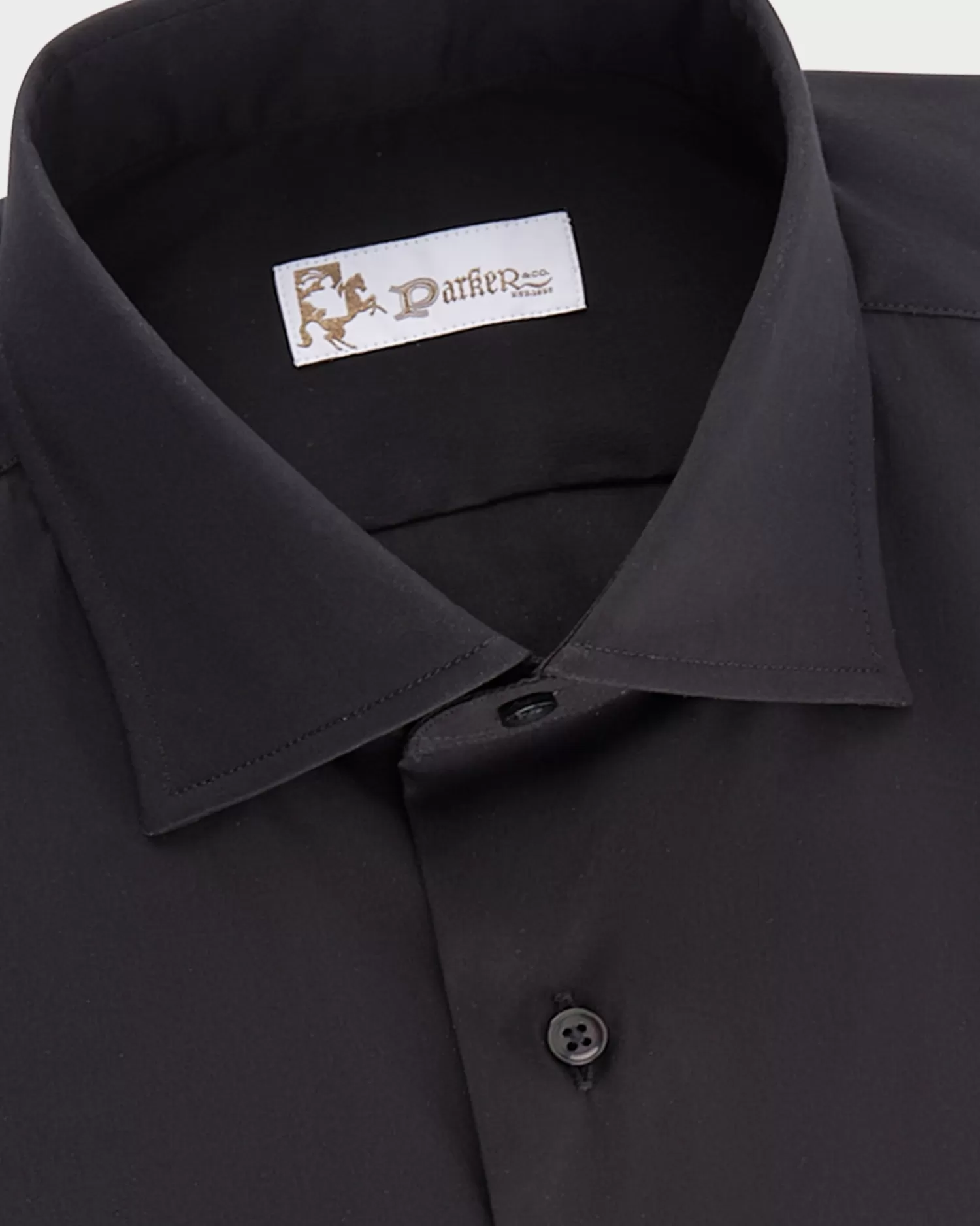 * Black Tailored Cotton Shirt^ Business Shirts