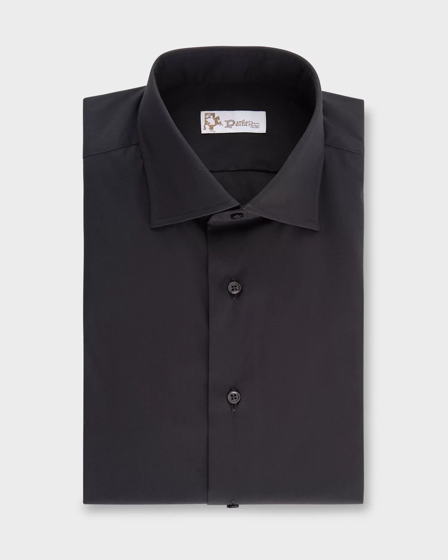 * Black Tailored Cotton Shirt^ Business Shirts