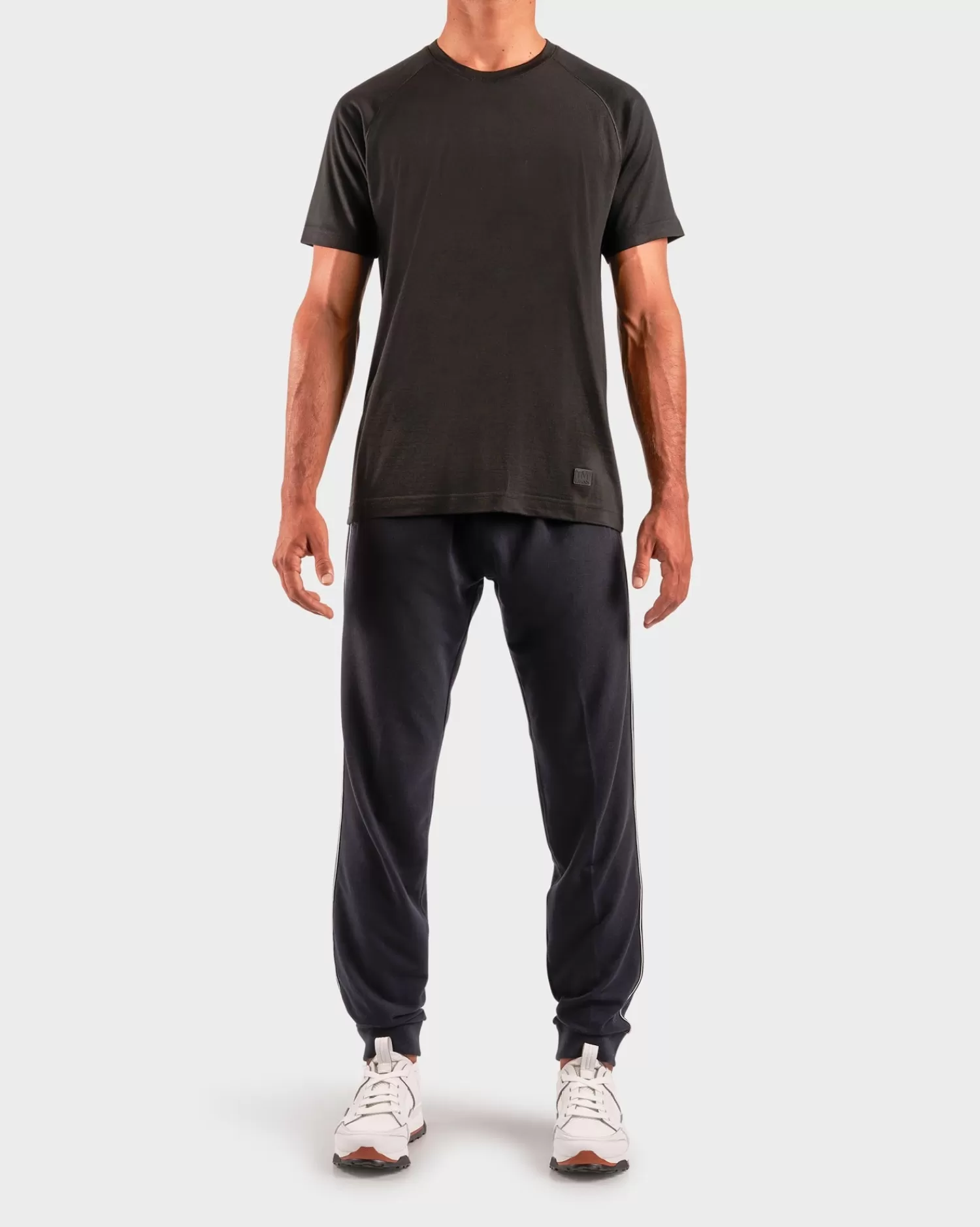 Z Zegna Black Techmerino Wool T-Shirt^ T-Shirts