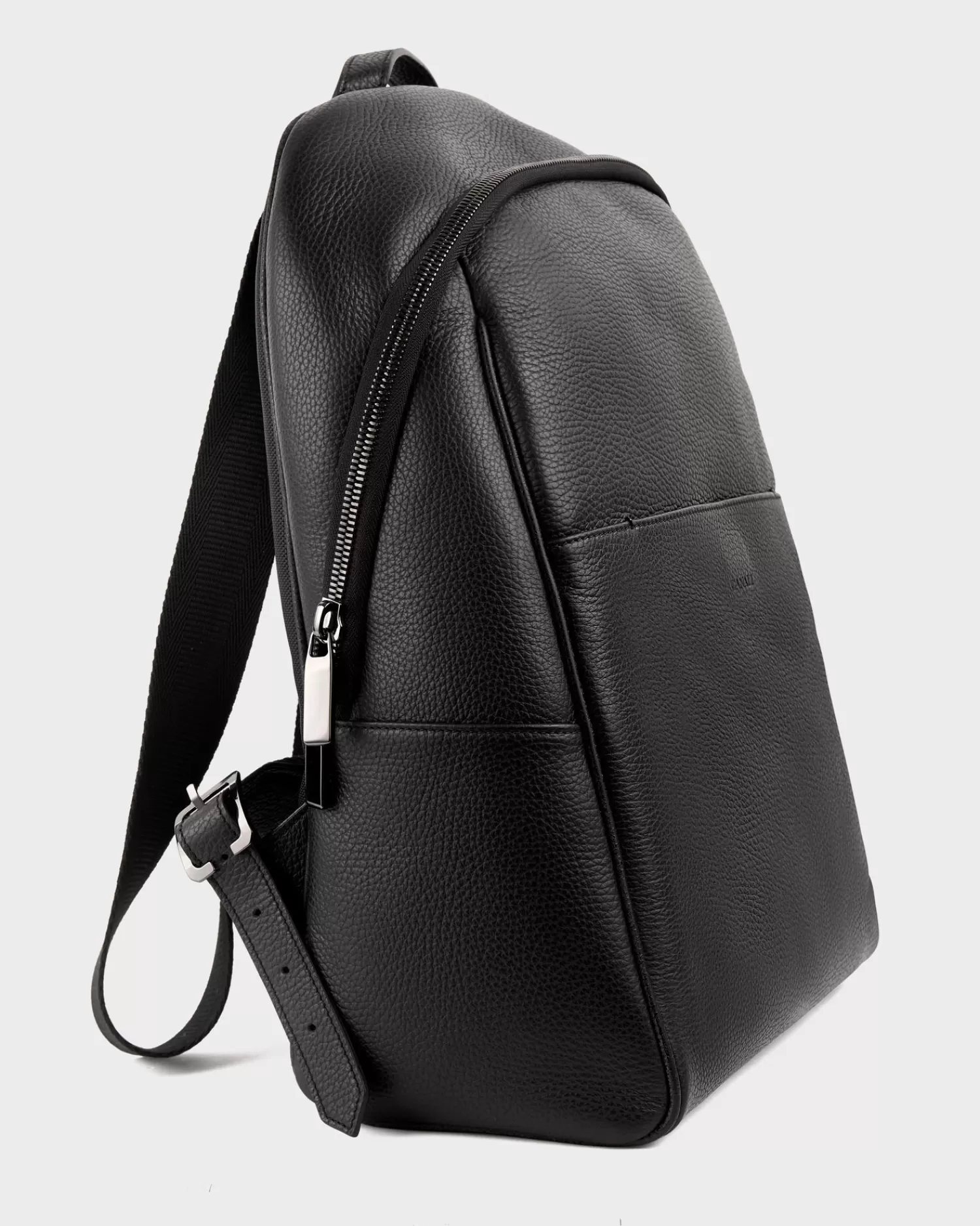 Canali Black Tumbled Calfskin Backpack^ Bags And Luggage