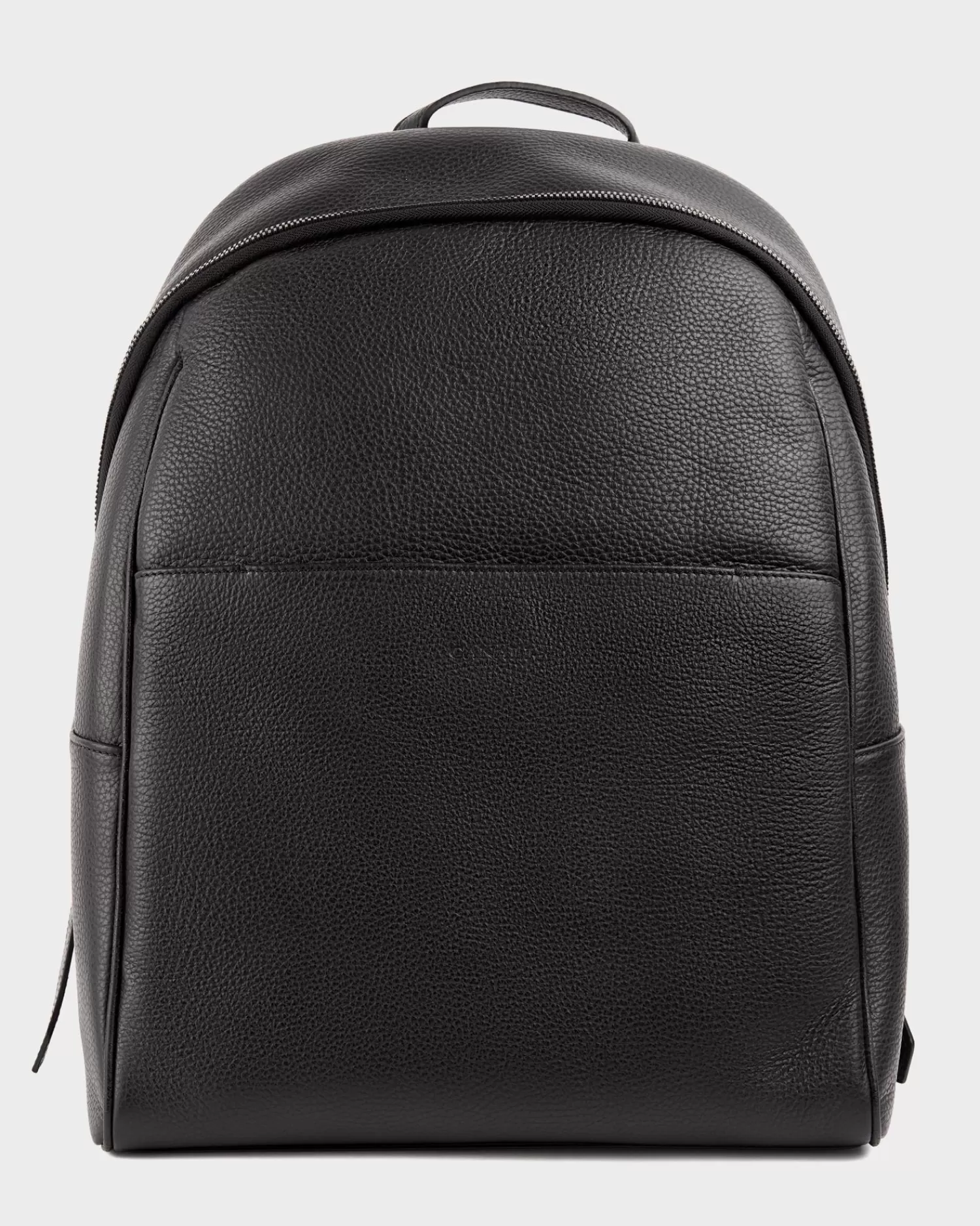 Canali Black Tumbled Calfskin Backpack^ Bags And Luggage