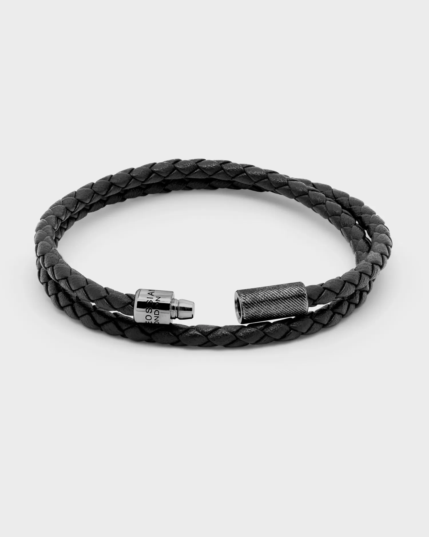 Tateossian Black Woven Pop Rigato Double Wrap Bracelet^ Jewellery