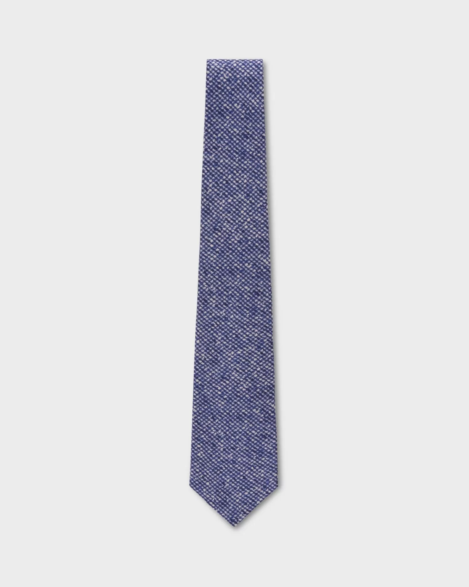 Kiton Blue And White Abstract Pattern Silk Tie^ Ties