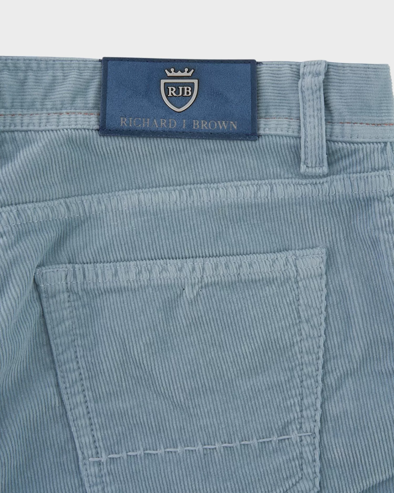 Richard J Brown Blue Cashmere Cord Trousers^ Jeans