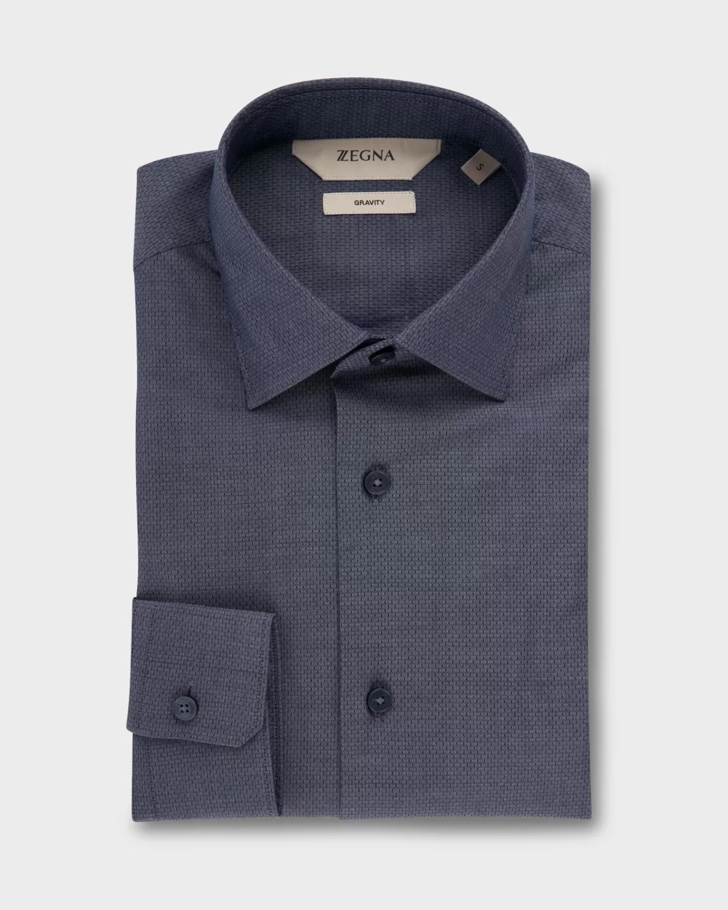 Z Zegna Blue Gravity Shirt^ Casual Shirts