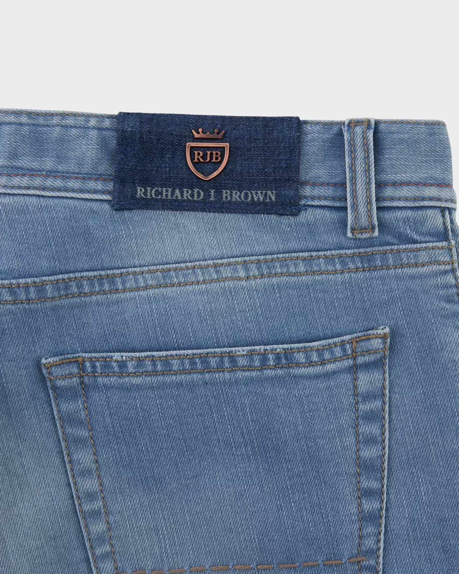 Richard J Brown Blue Icon Slim Fit Jeans^ Jeans