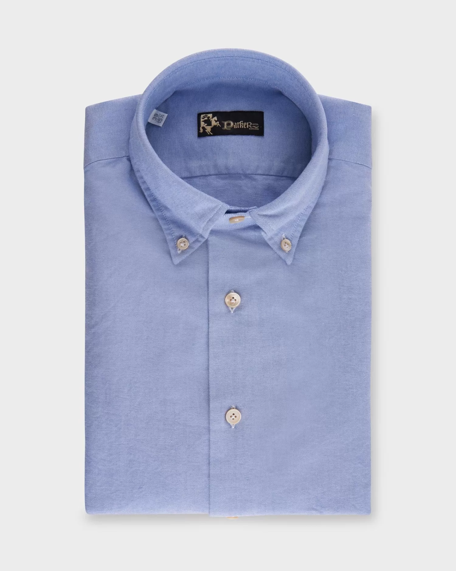 * Blue Microweave Cotton Shirt^ Casual Shirts