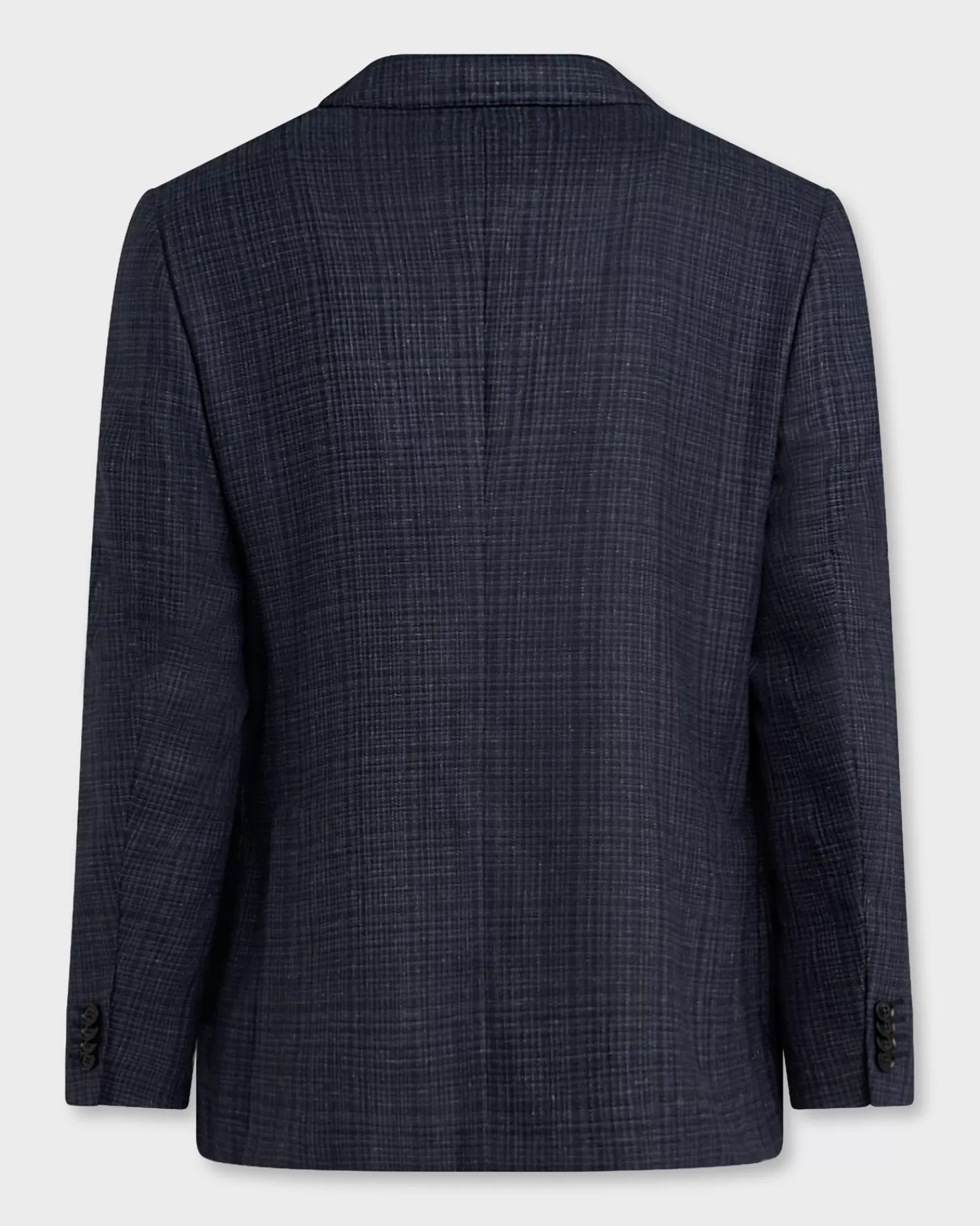 Zegna Blue Plaid Silk Wool Sports Jacket^ Sports Jackets