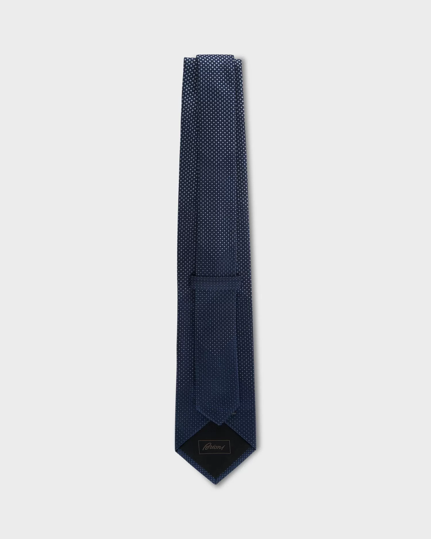 Brioni Blue Shades Patterned Silk Tie^ Ties