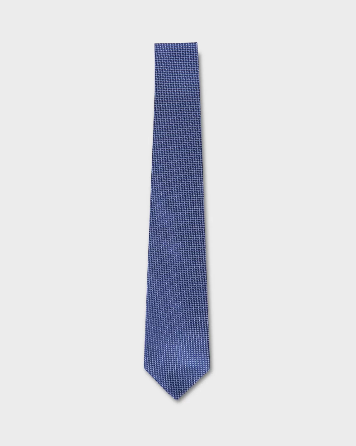 Brioni Blue Silk Jacquard Tie^ Ties