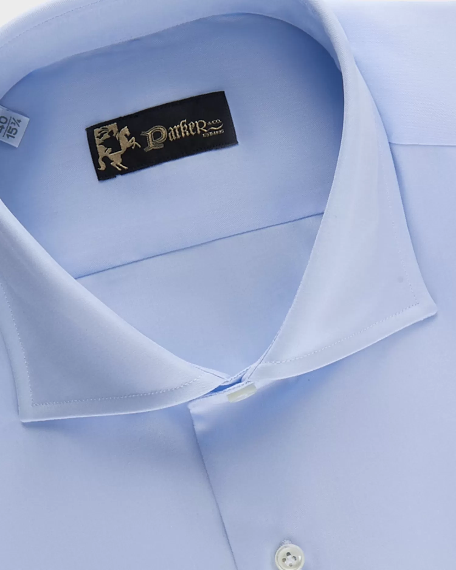 * Blue Super Fine Twill Cotton Shirt^ Business Shirts