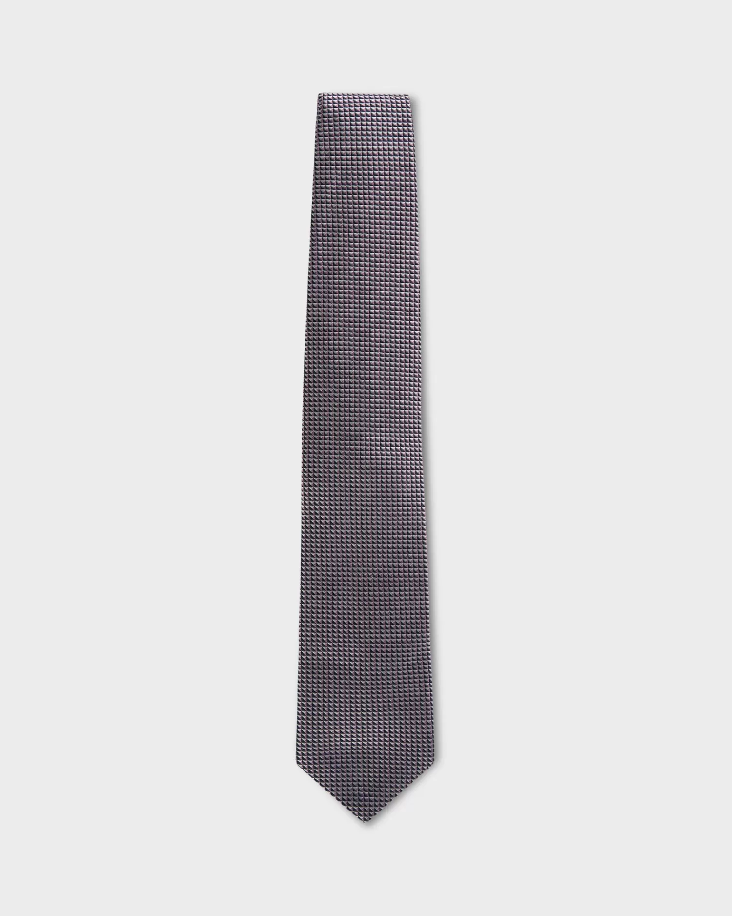 Brioni Blue With Pink Textured Silk Tie^ Ties