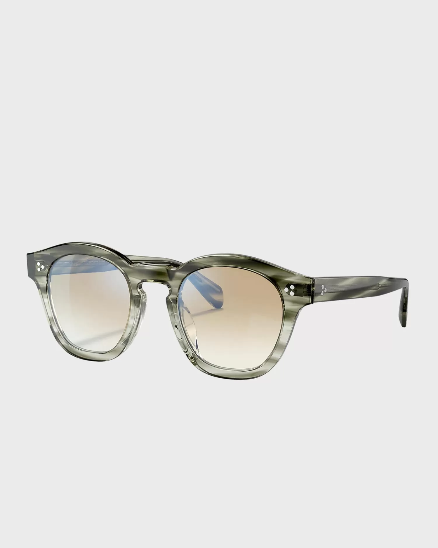 Oliver Peoples Boudreau La Washed Jade With Soft Yellow Gradient^ Sunglasses