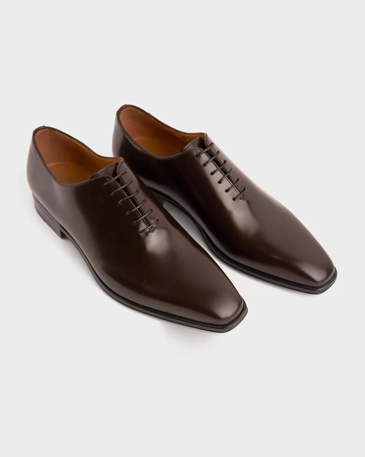 Moreschi Brown Lace Up Oxfords^ Formal Shoes