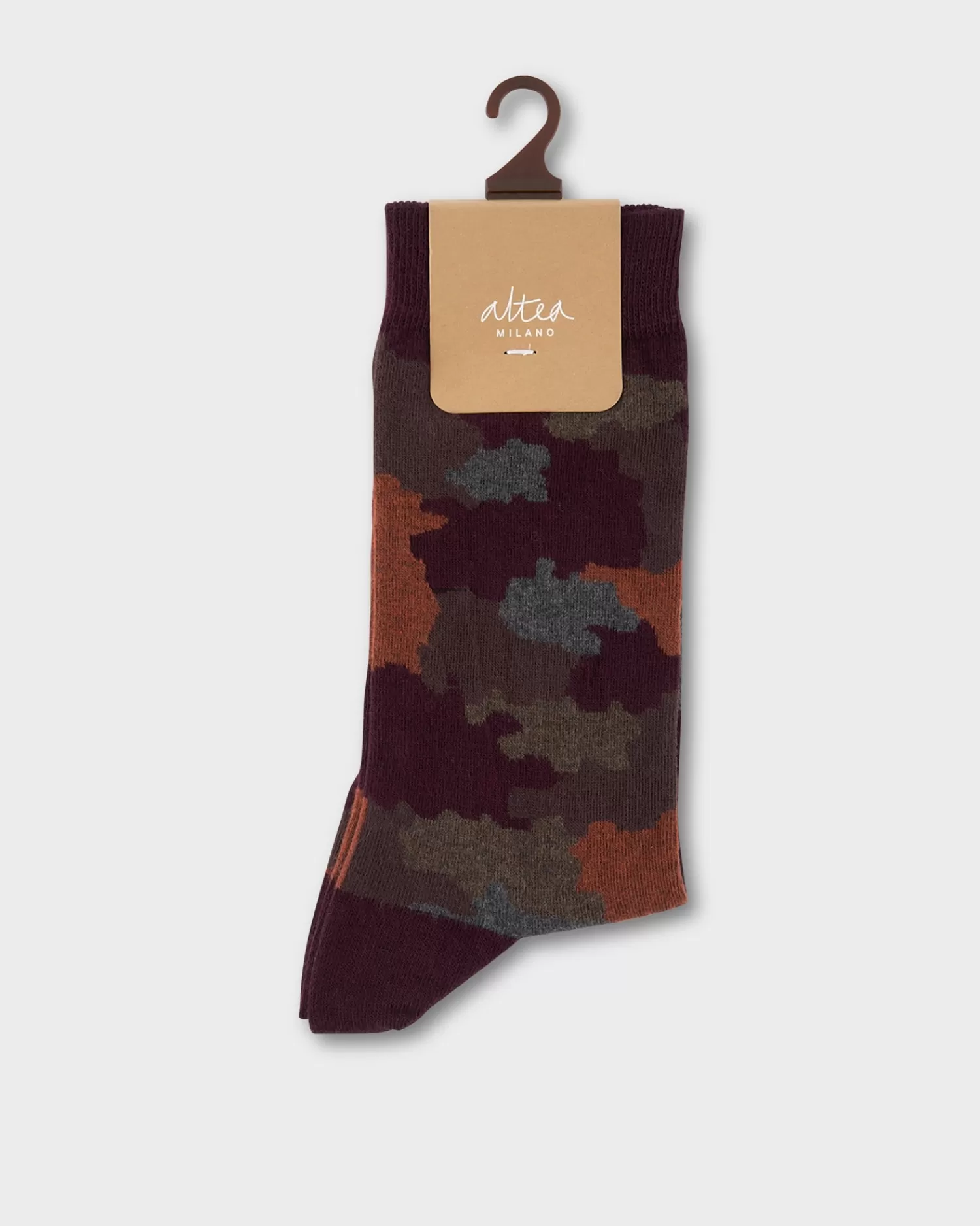 Altea Burgundy Camo Socks^ Socks