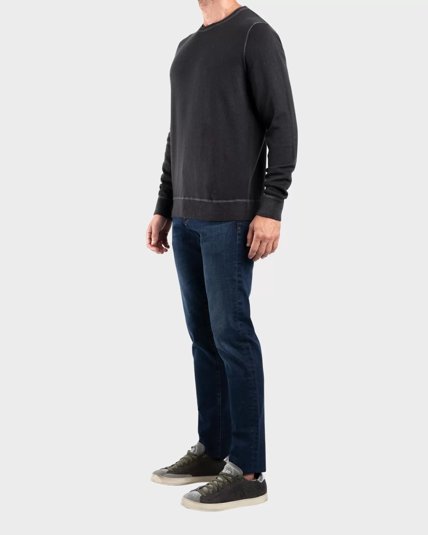 Crossley Charcoal Cashmere Sweater^ Sweatshirts And Hoodies