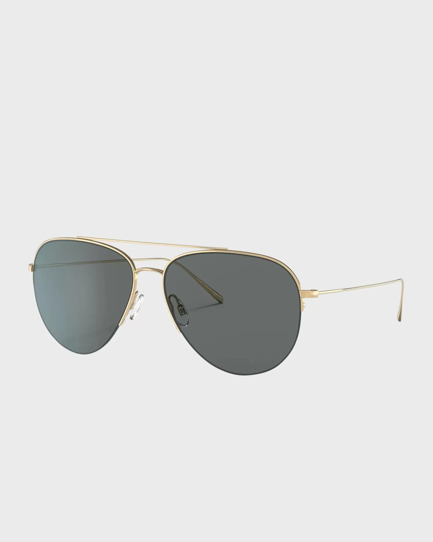 Oliver Peoples Cleamons Gold With Grey Polar^ Sunglasses