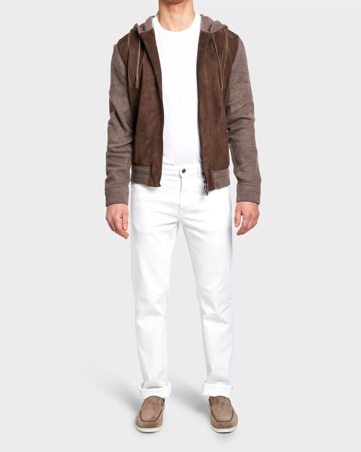 Ermenegildo Zegna Couture Couture Suede Jacket^ Coats And Jackets