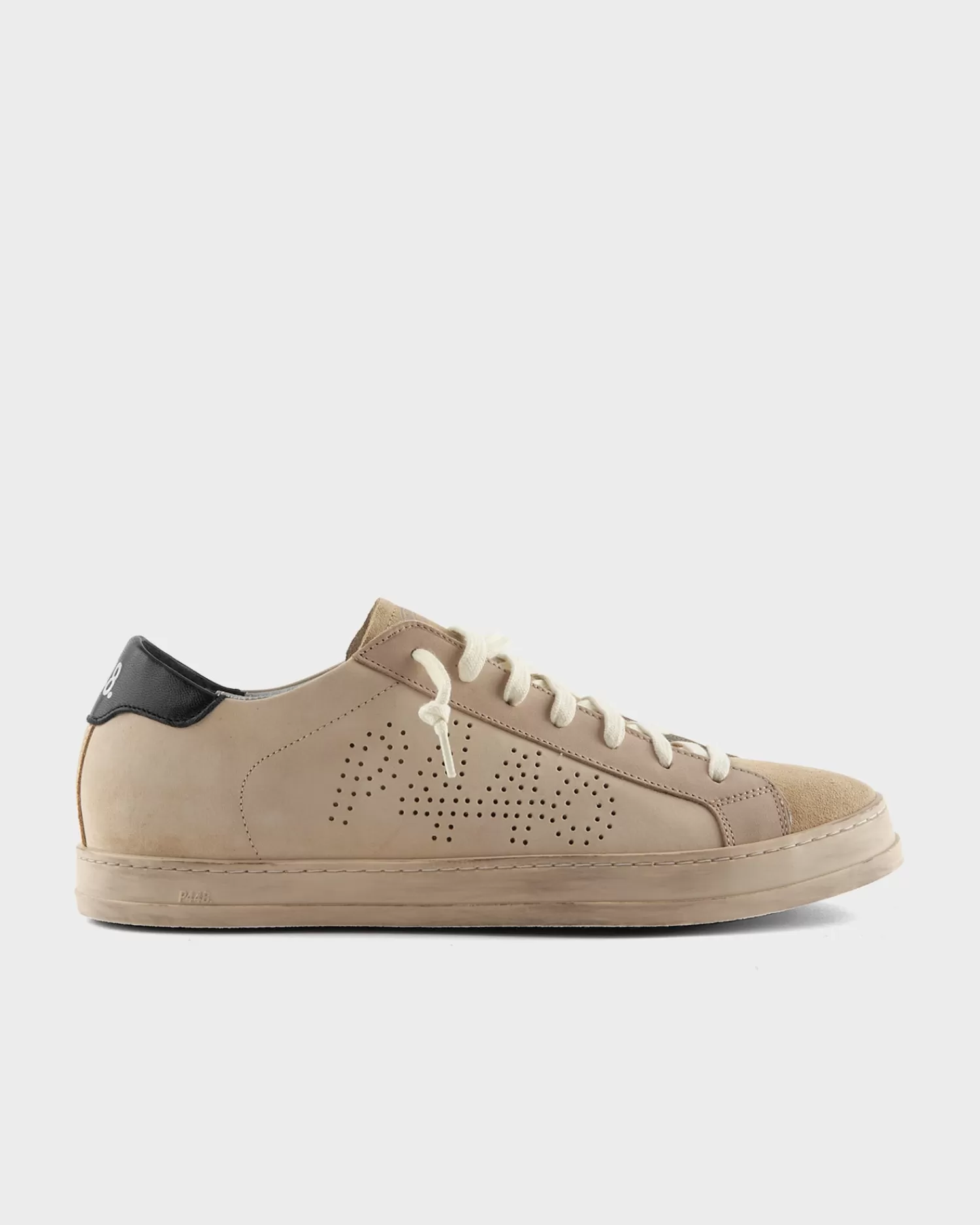 P448 Cream With Black Mex John Sneakers^ Sneakers