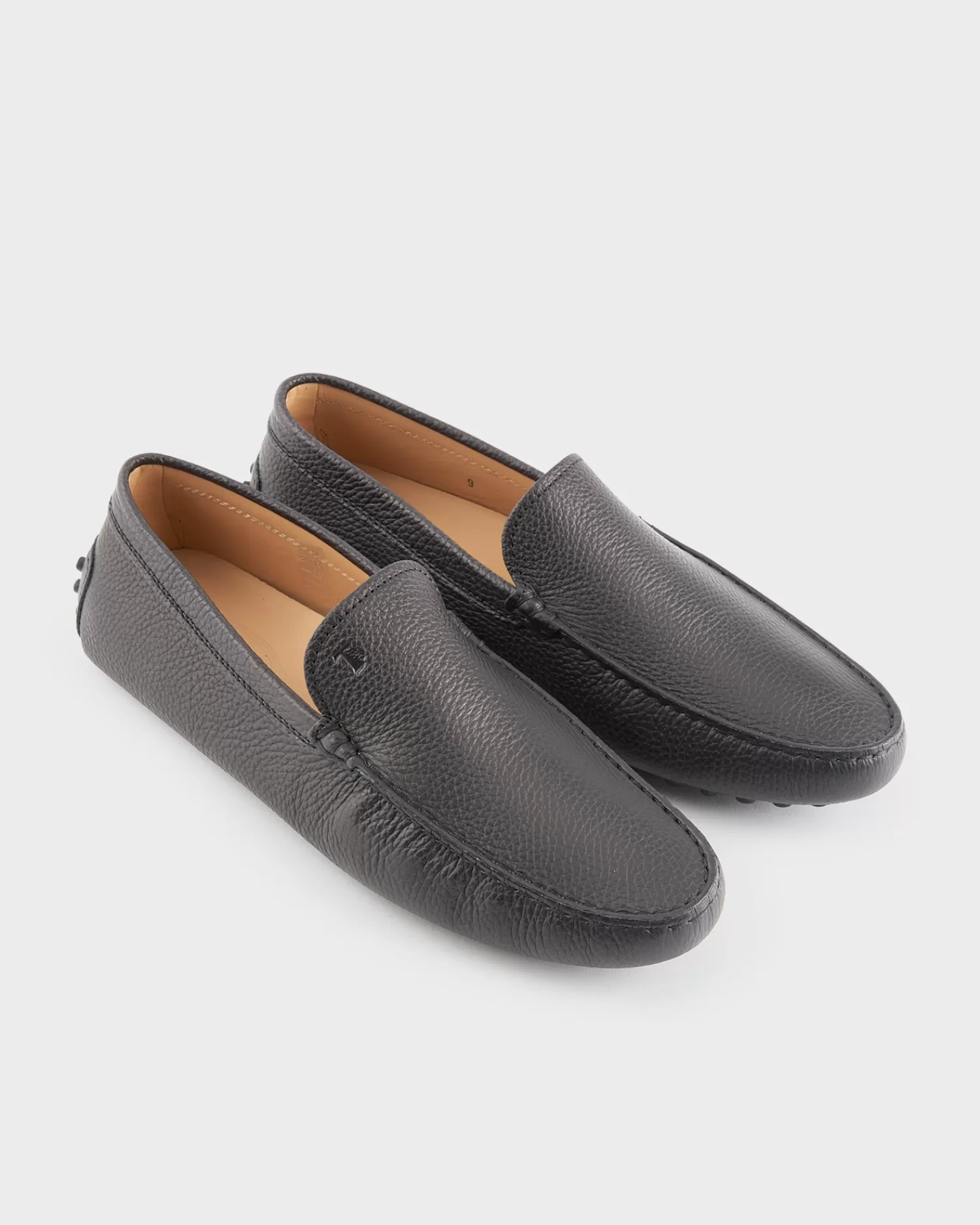 Tods Dark Midnight Blue Leather Gommino Driving Shoes^ Loafers