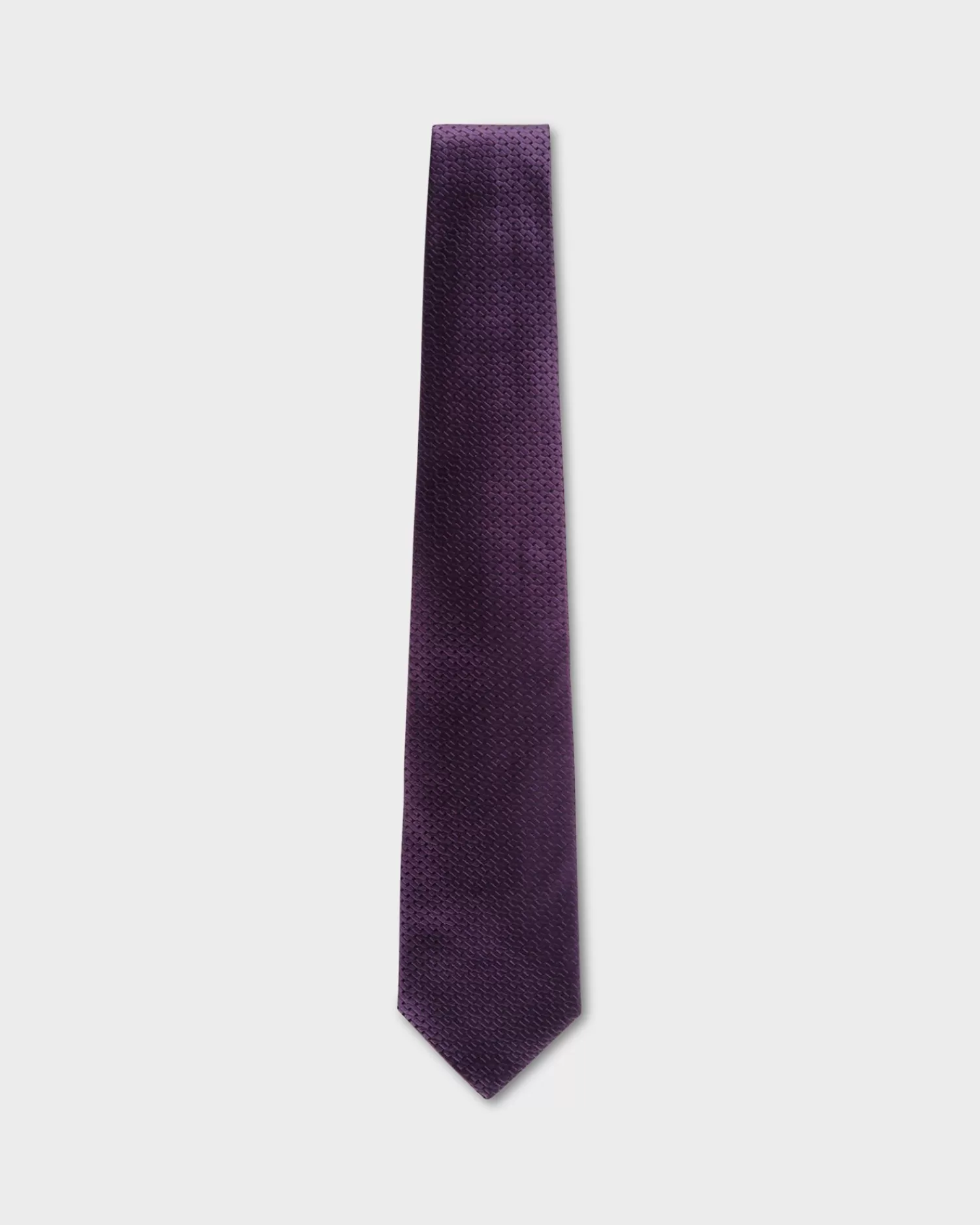 Zegna Deep Purple Textured Tie^ Ties