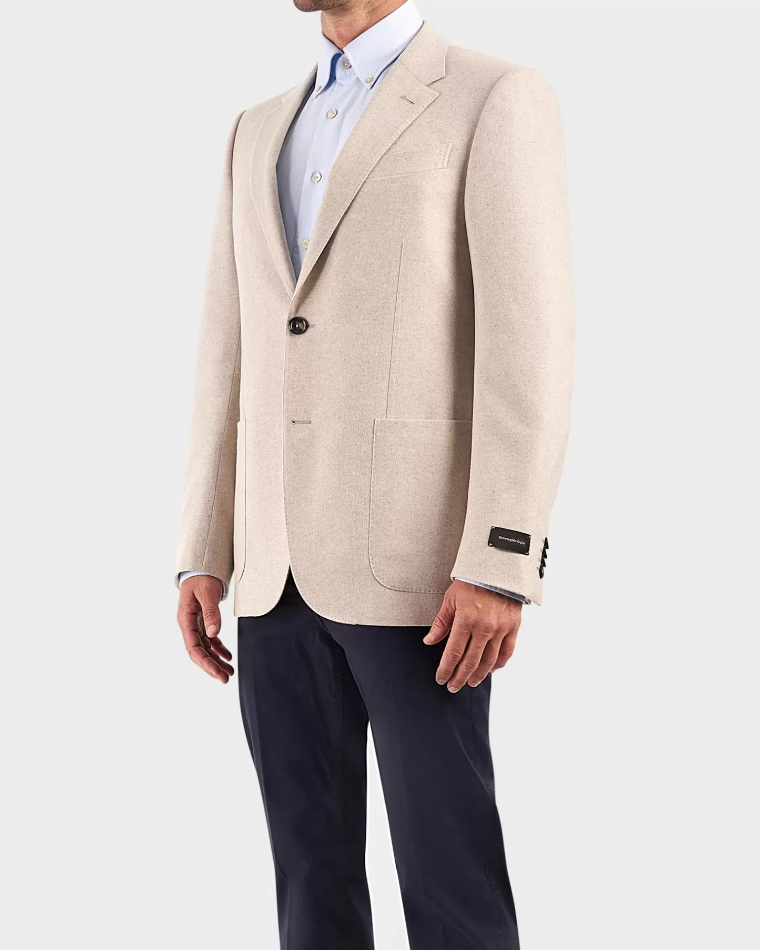 Ermenegildo Zegna Ecru Cashmere Sports Jacket^ Sports Jackets