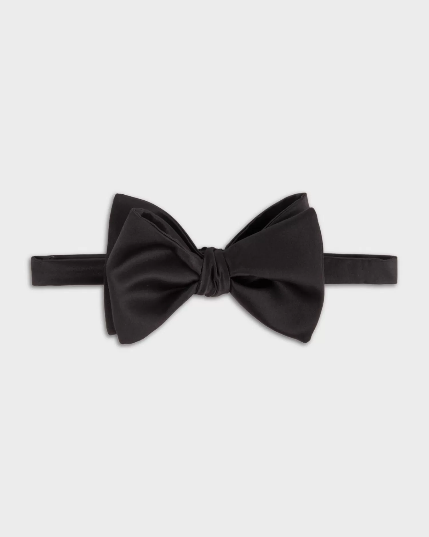 Brioni Essential Black Silk Bow Tie^ Evening Wear