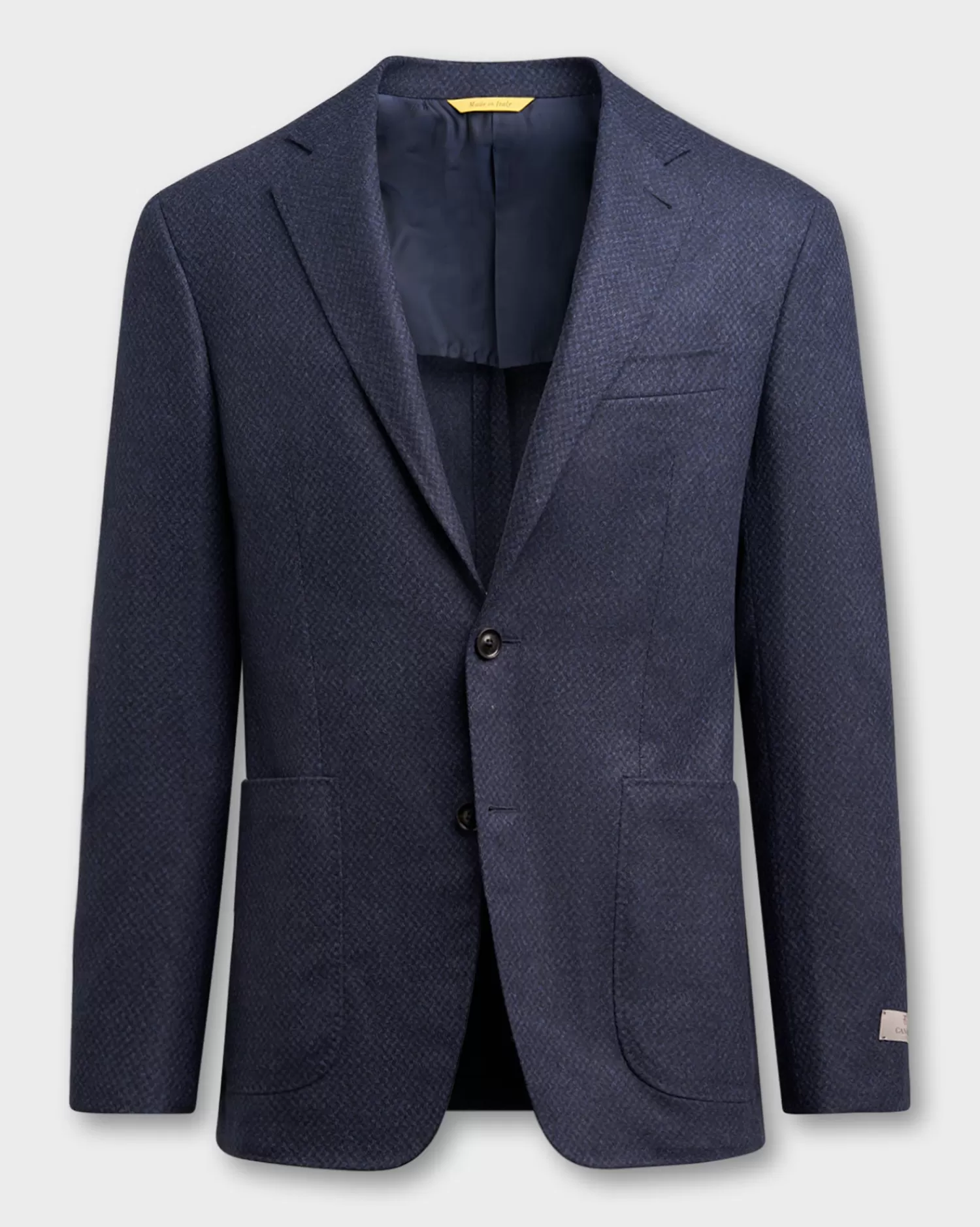 Canali Exclusive Navy Wool Cashmere Kei Sports Jacket^ Sports Jackets