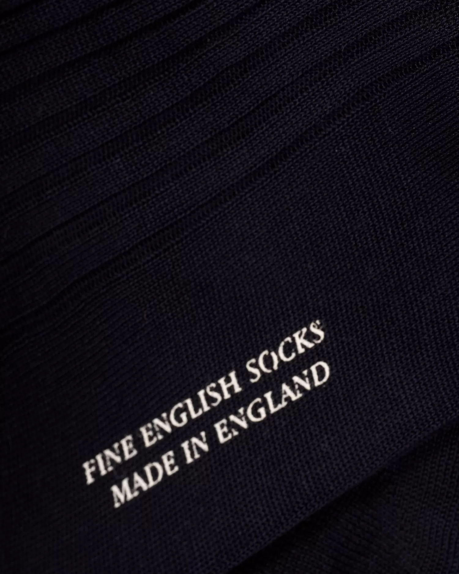 Pantherella Extra Fine Navy Cotton Calf Length Socks^ Socks