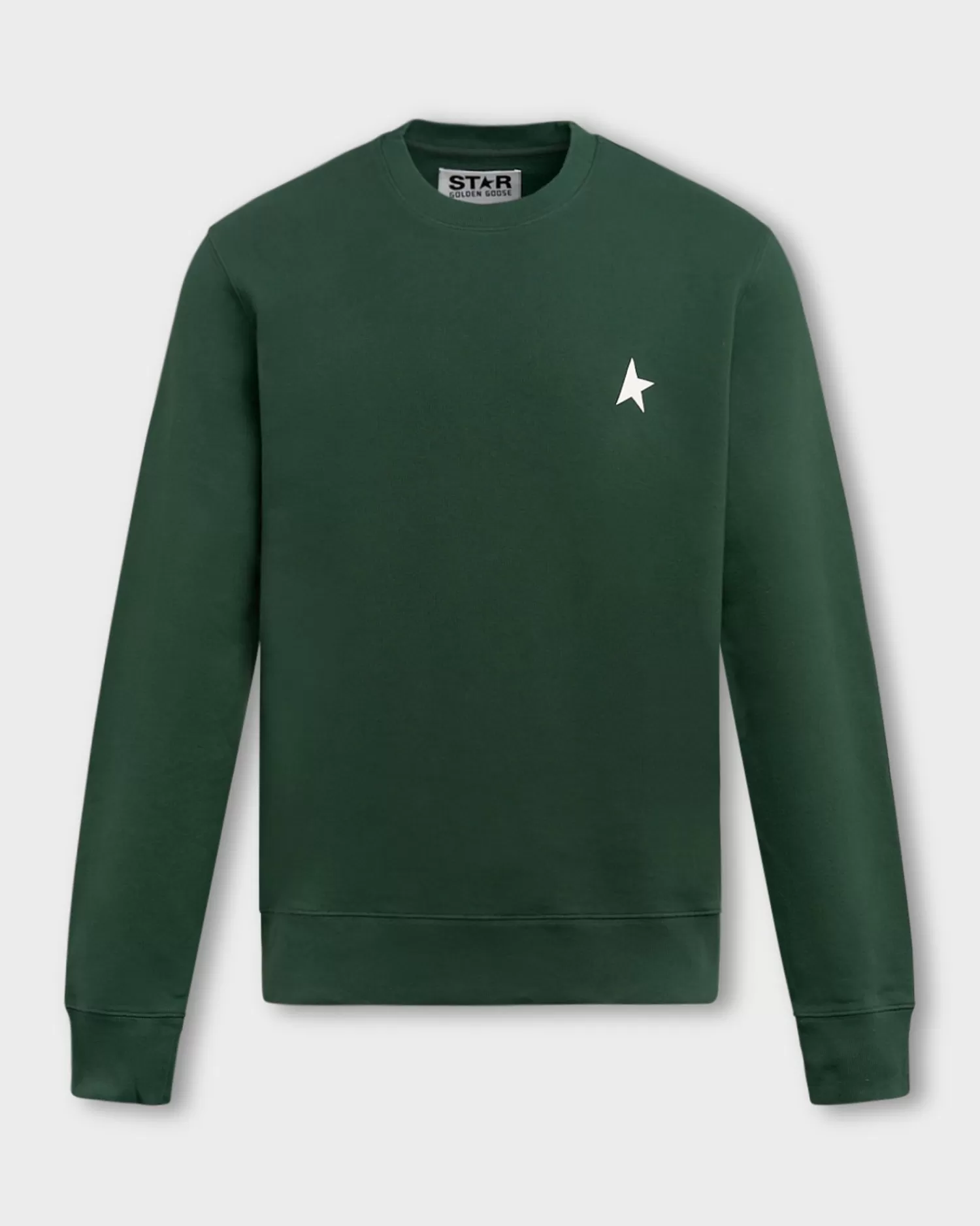 Golden Goose Green Cotton Archibald Sweater^ Sweatshirts And Hoodies