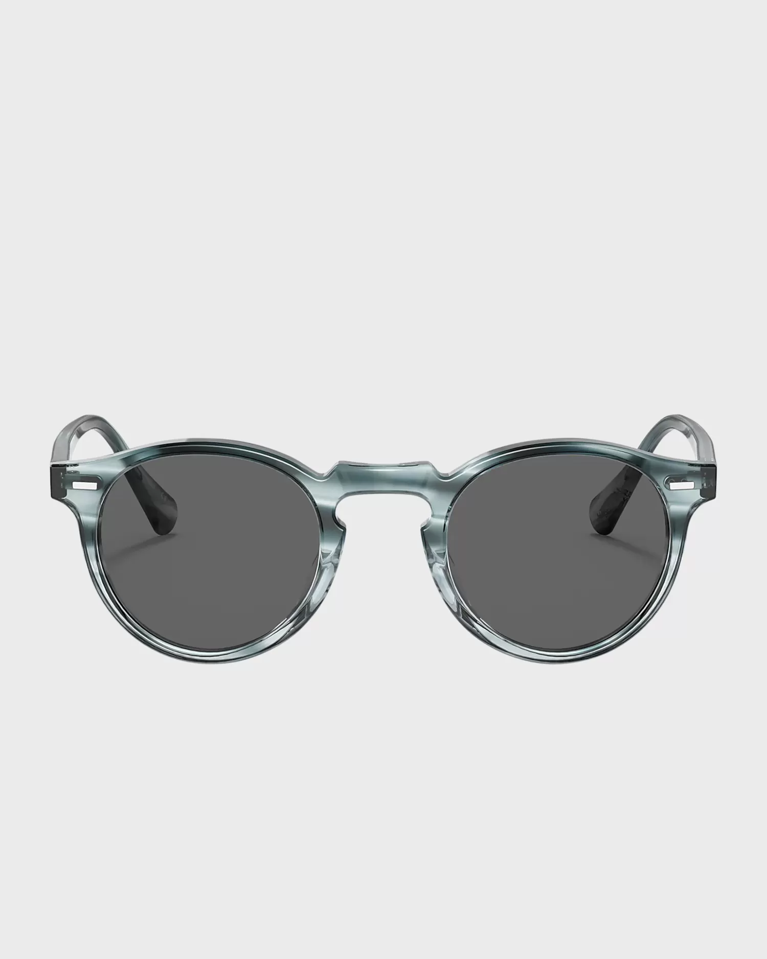 Oliver Peoples Gregory Peck Sun Washed Lapis With Carbon Grey^ Sunglasses