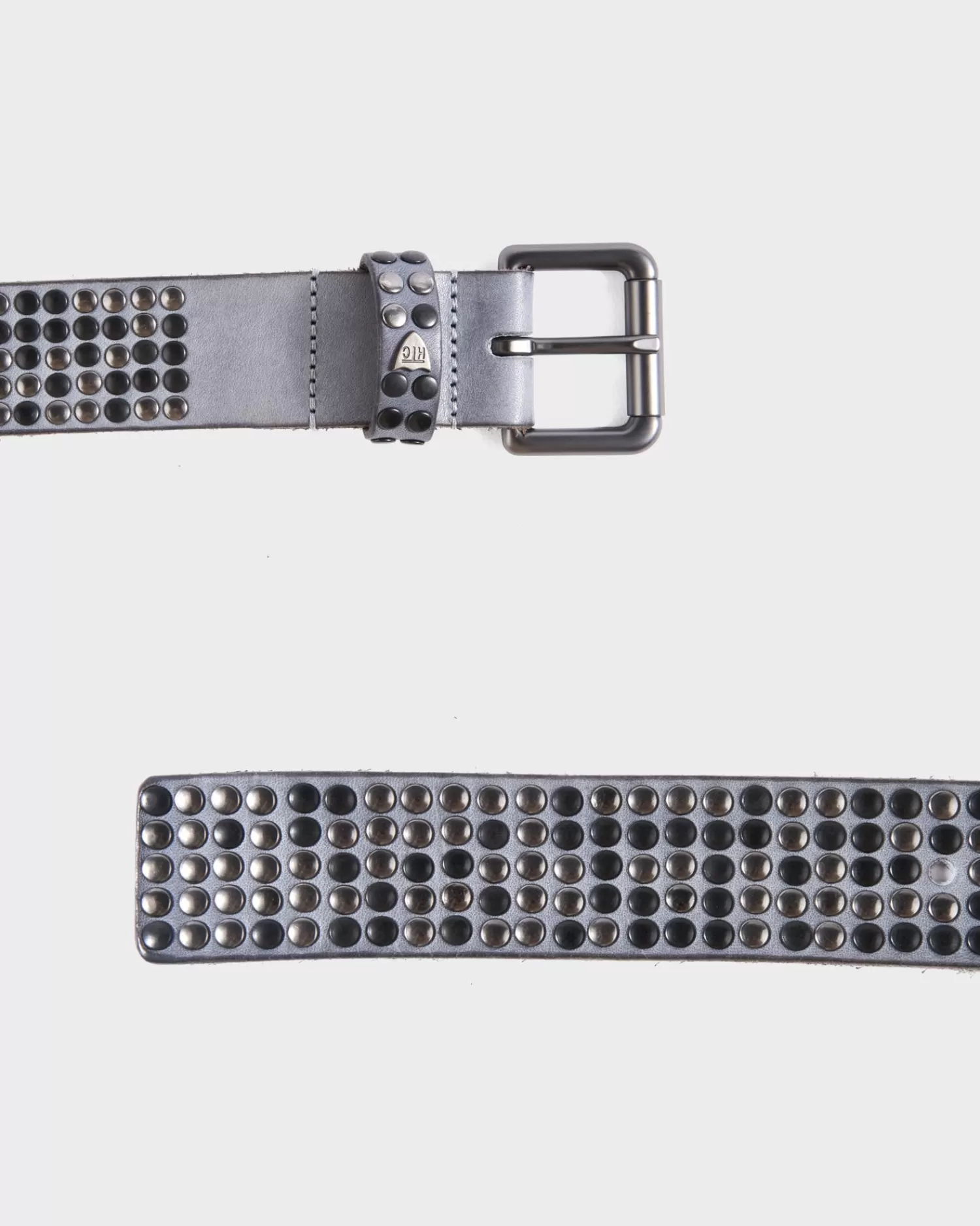 HTC Grey Studded Belt^ Belts