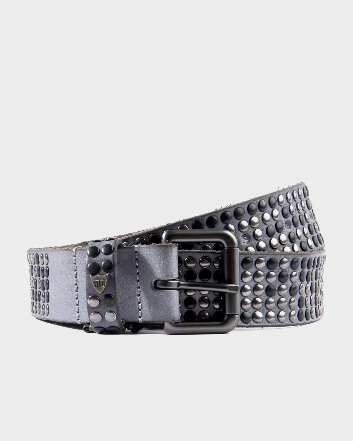 HTC Grey Studded Belt^ Belts