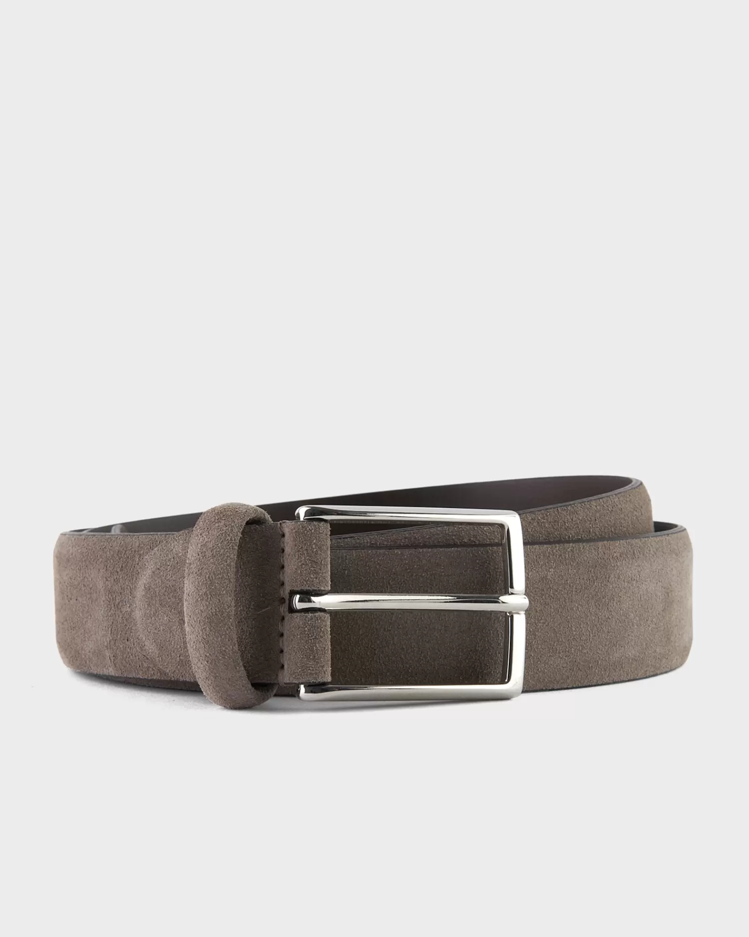 Andersons Grey Suede Leather Belt^ Belts