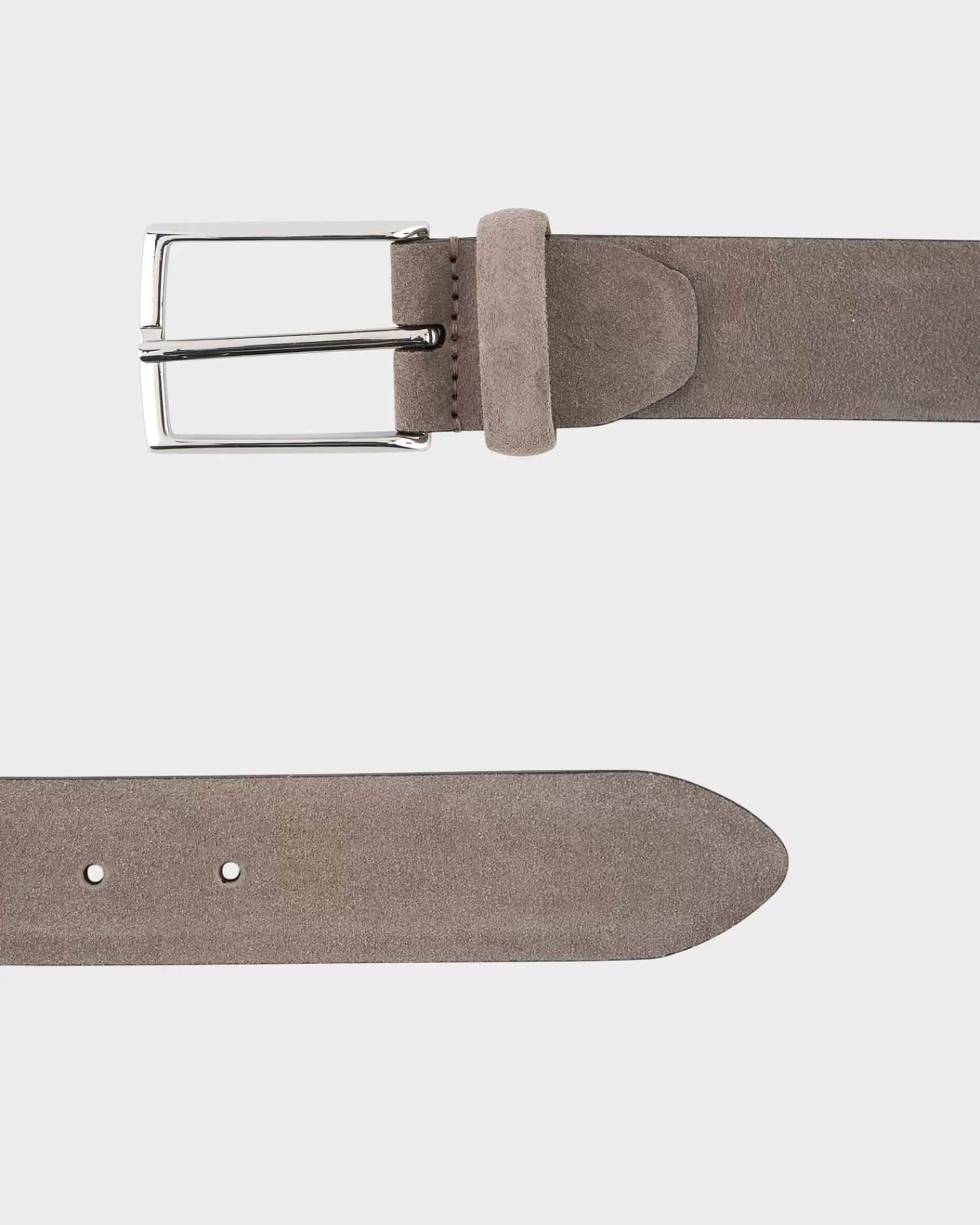 Andersons Grey Suede Leather Belt^ Belts