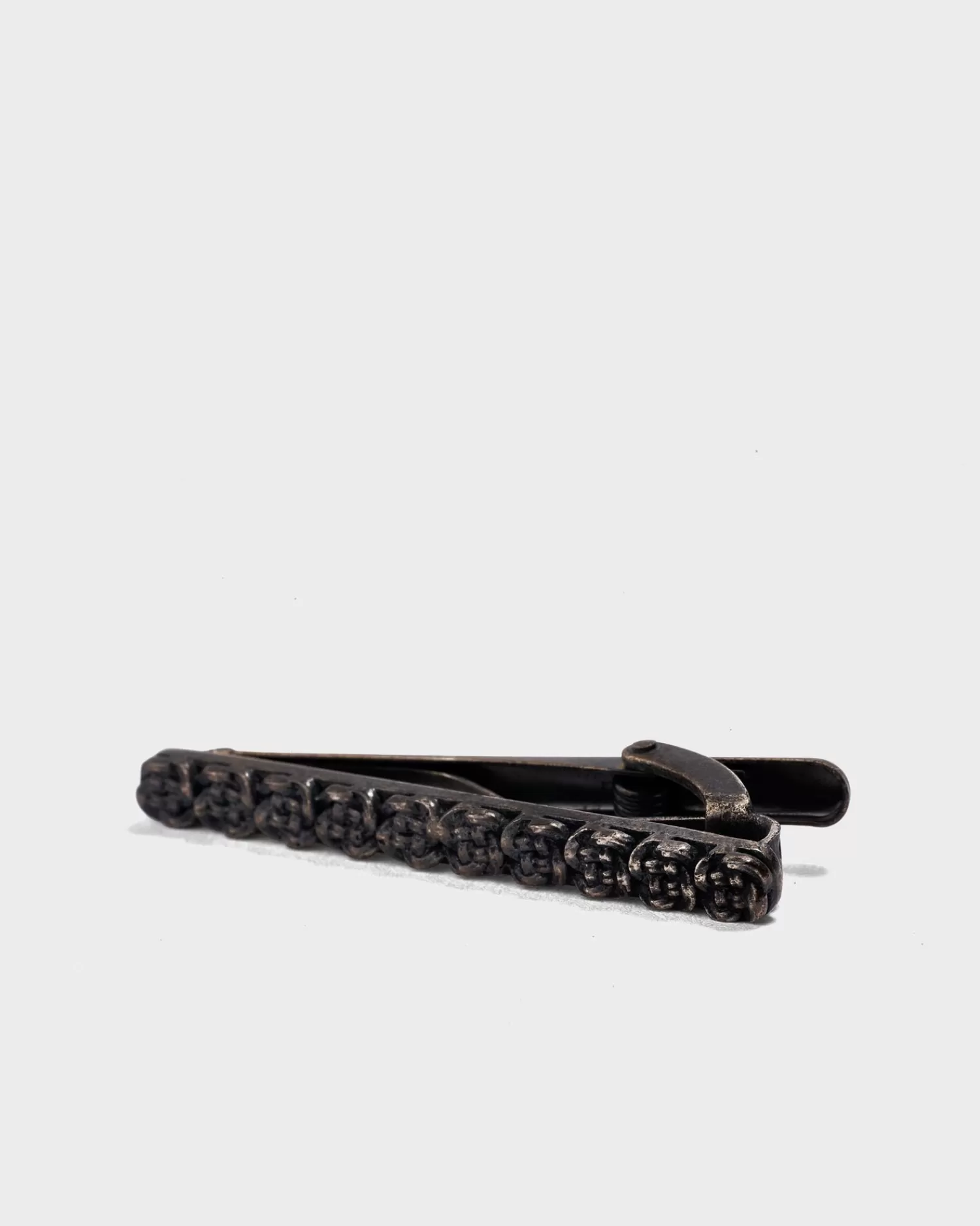 Tateossian Gunmetal Tie Clip^ Tie Bars