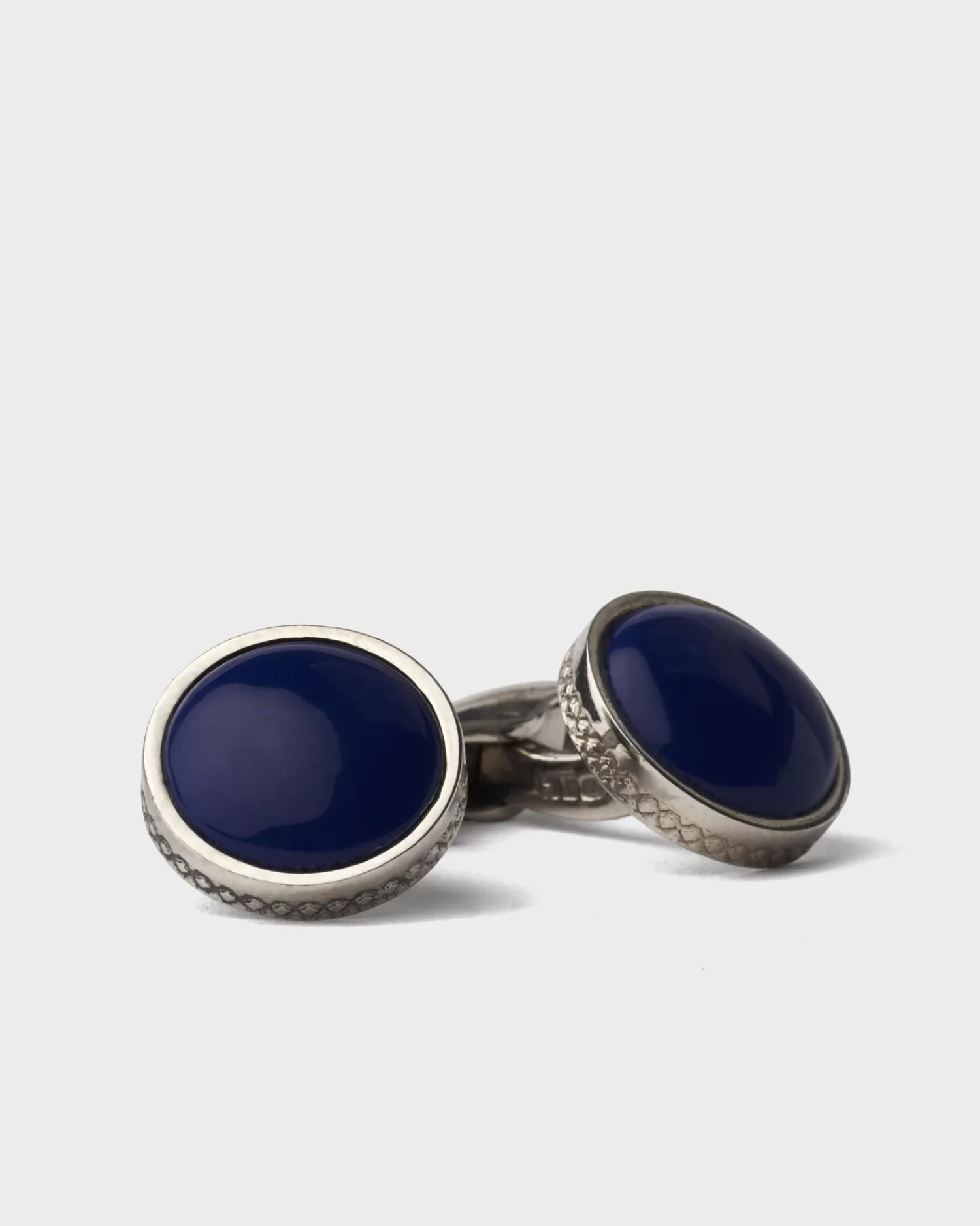 Tateossian Lapis Cabochon Round Cufflinks^ Cufflinks