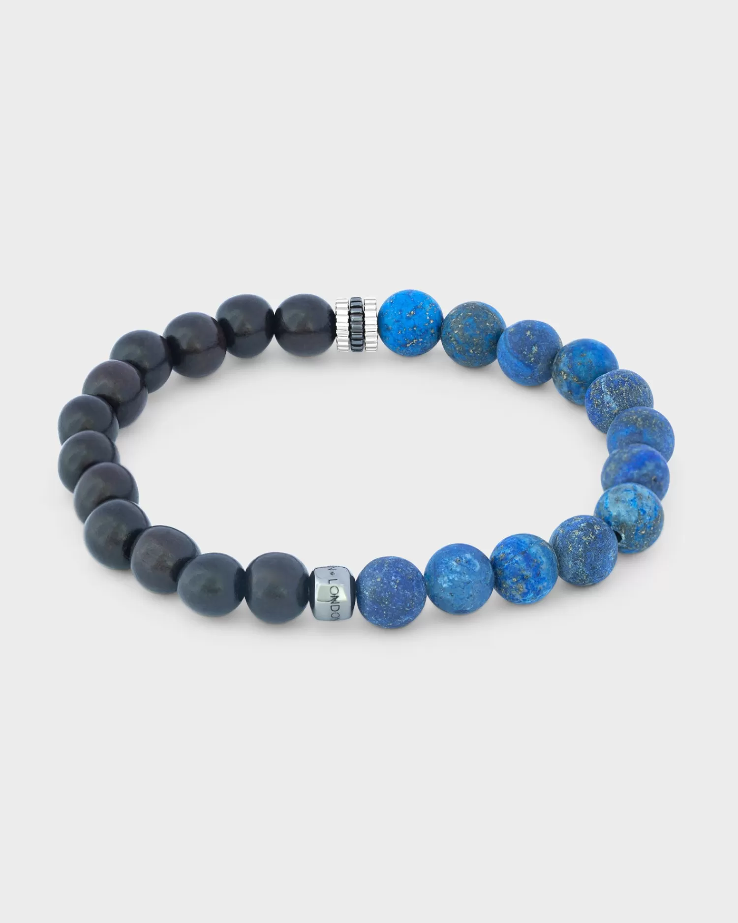 Tateossian Lapis Silver Gear Bracelet^ Jewellery