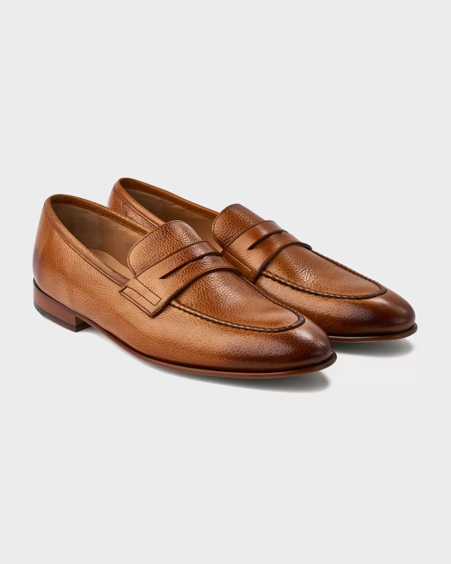 Barker Ledley Brown Leather Shoes^ Loafers