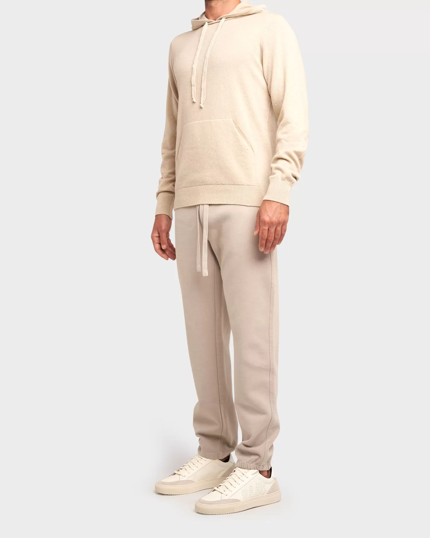 Crossley Light Beige Cashmere Hoodie^ Sweatshirts And Hoodies