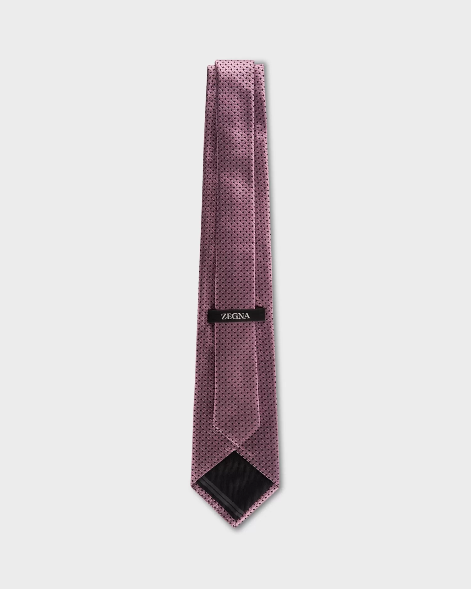 Zegna Mauve Patterned Tie^ Ties