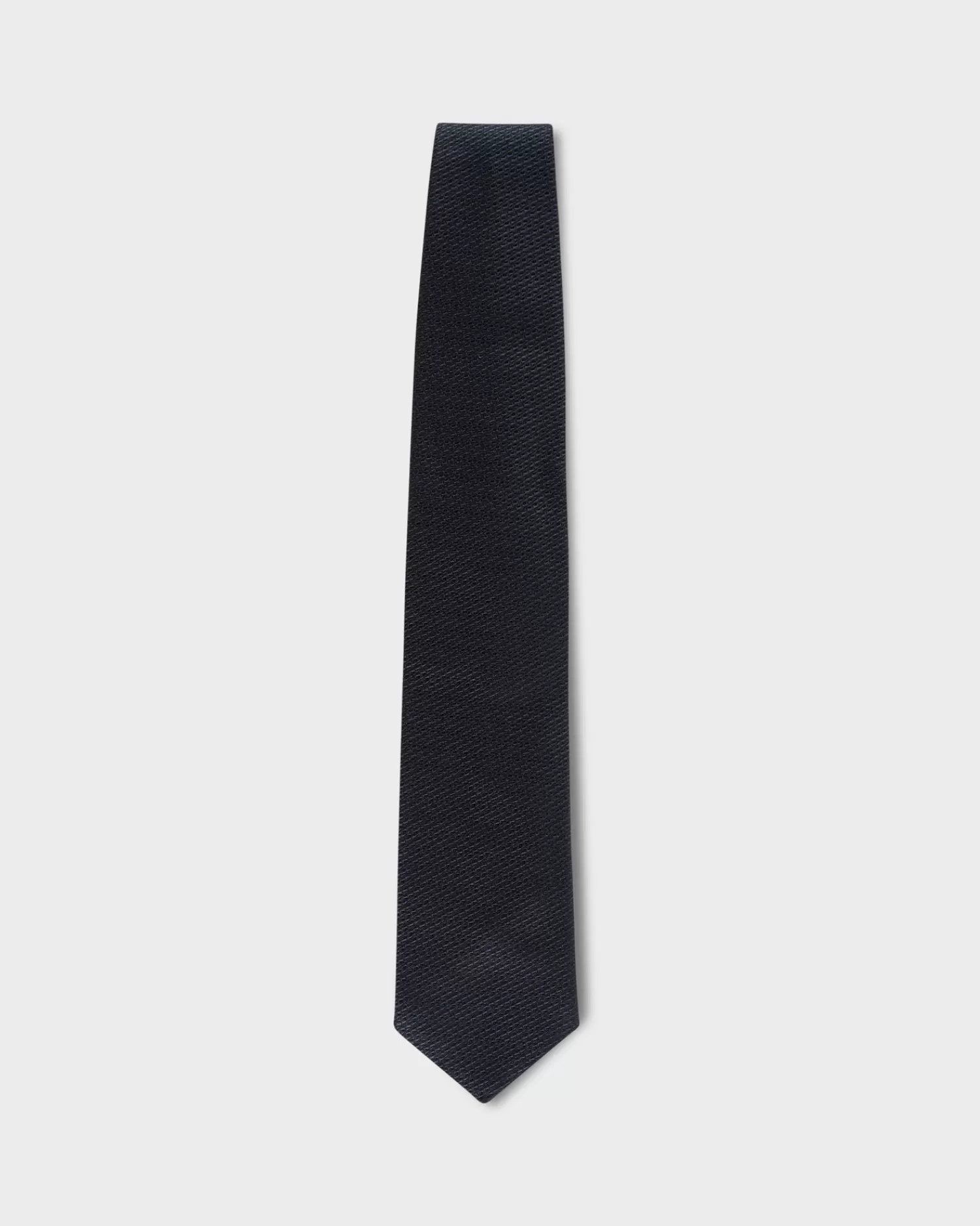 Zegna Midnight Blue Jacquard Silk Tie^ Ties