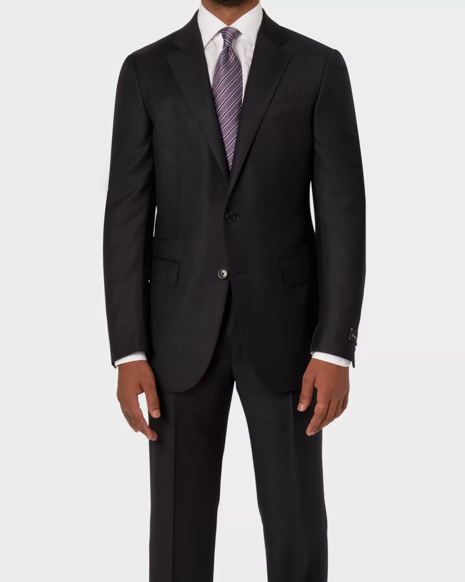 Ermenegildo Zegna Midnight Blue Trofeo Wool Milano Model Suit^ Suiting